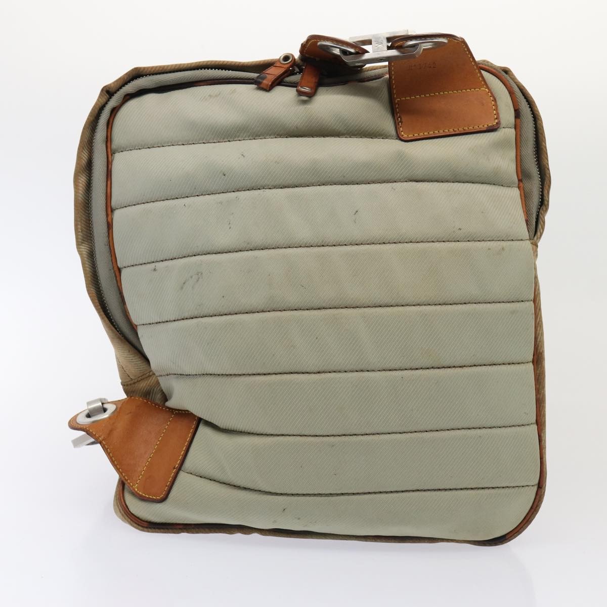 LOUIS VUITTON Taiga LV Cup Clutch Shoulder Bag 2 Set Grizzly Gray LV Auth bs…