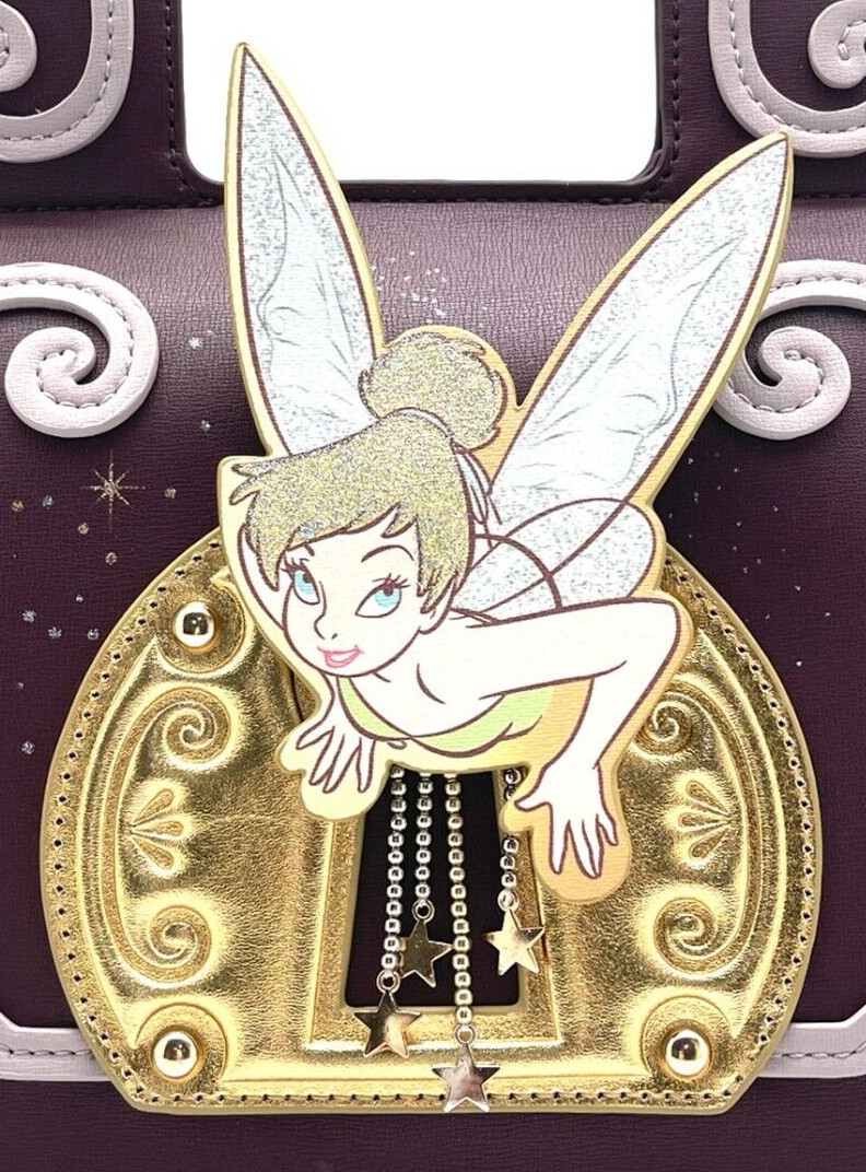 Disney Tinker Bell Keyhole Pixie Dust Crossbody Purse by Danielle Nicole