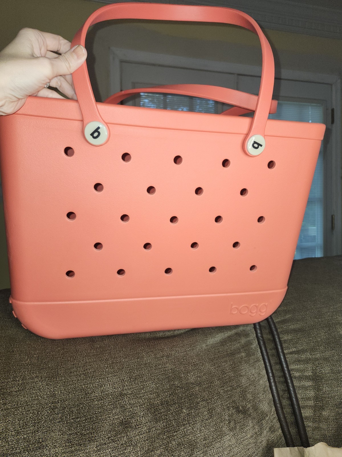 LARGE Bogg Bag Coral 19in L x 9in W x 14in NWT #782