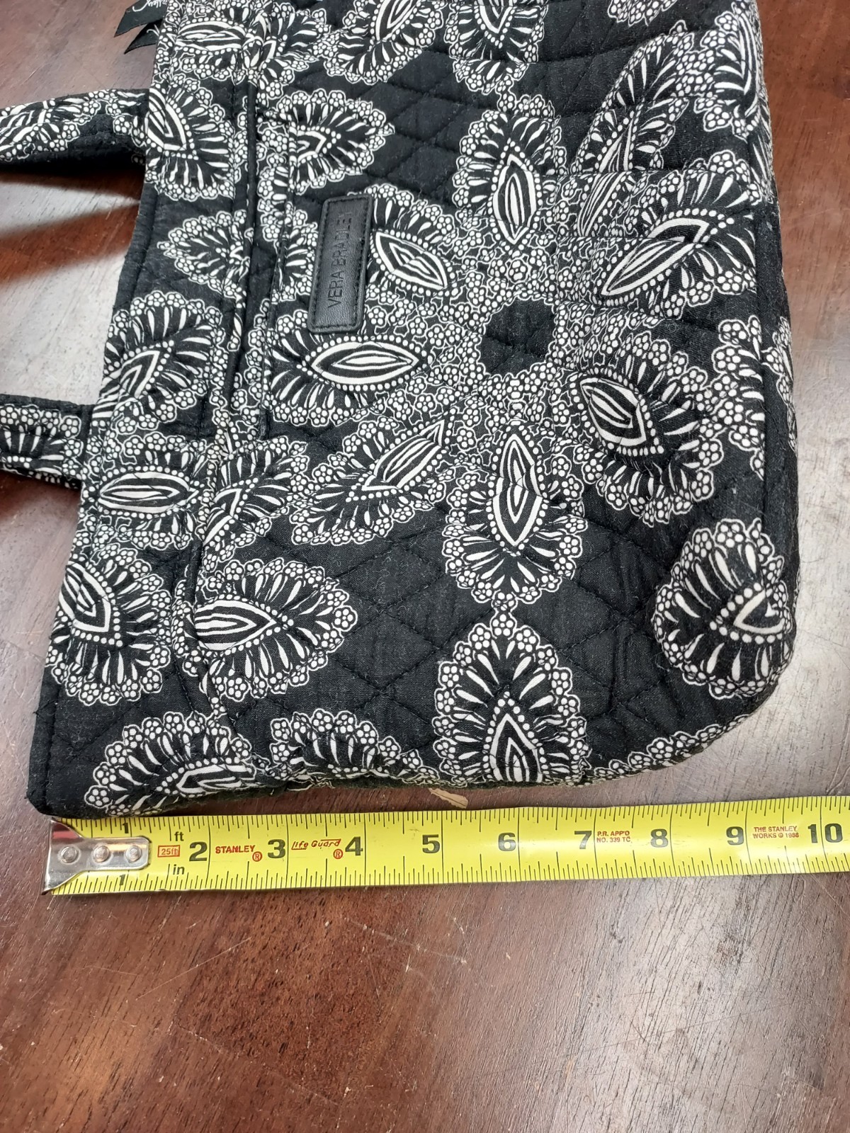 Vera Bradley Medium Tote Purse Retired Blanco Bouquet