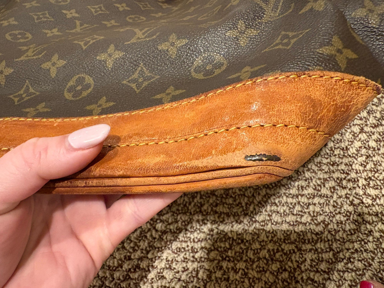VINTAGE Louis Vuitton Noé Bag – Statement piece!!