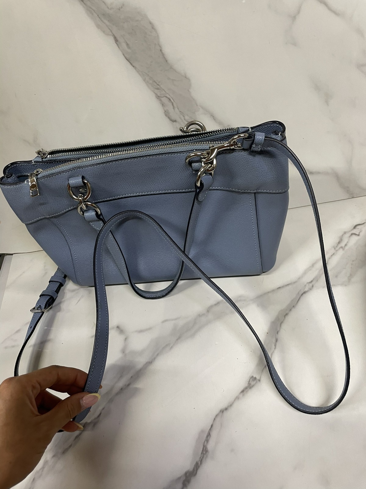 COACH Blue DESIGNER PURSE