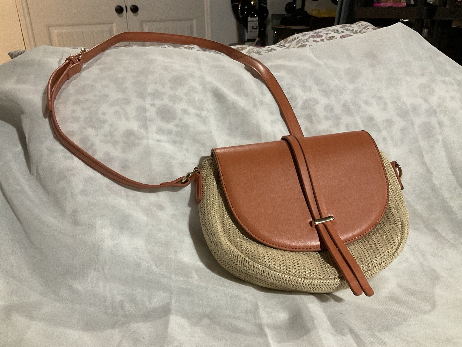 Olivia Miller Purse, Beige And Orange,shoulder Bag