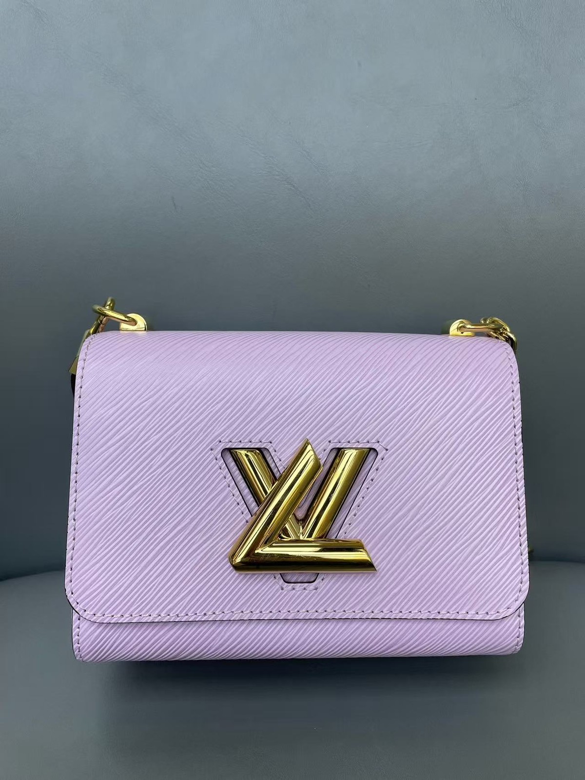 Louis Vuitton Twist purple Epi Leather Bag X582@pre-verified by eBay 26.07.03