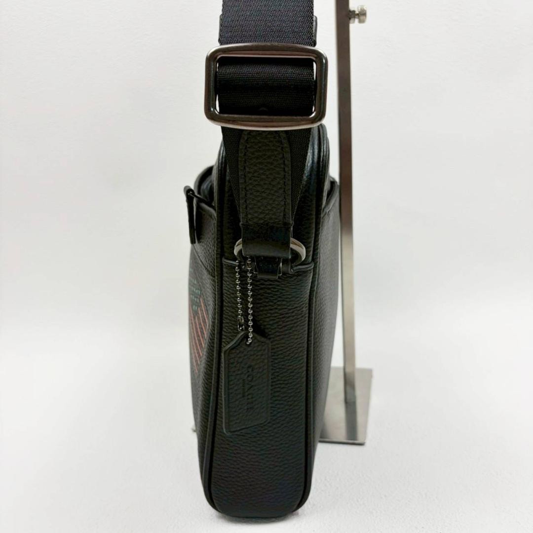 COACH Metropolitan Flight Bag Black Patch Limited