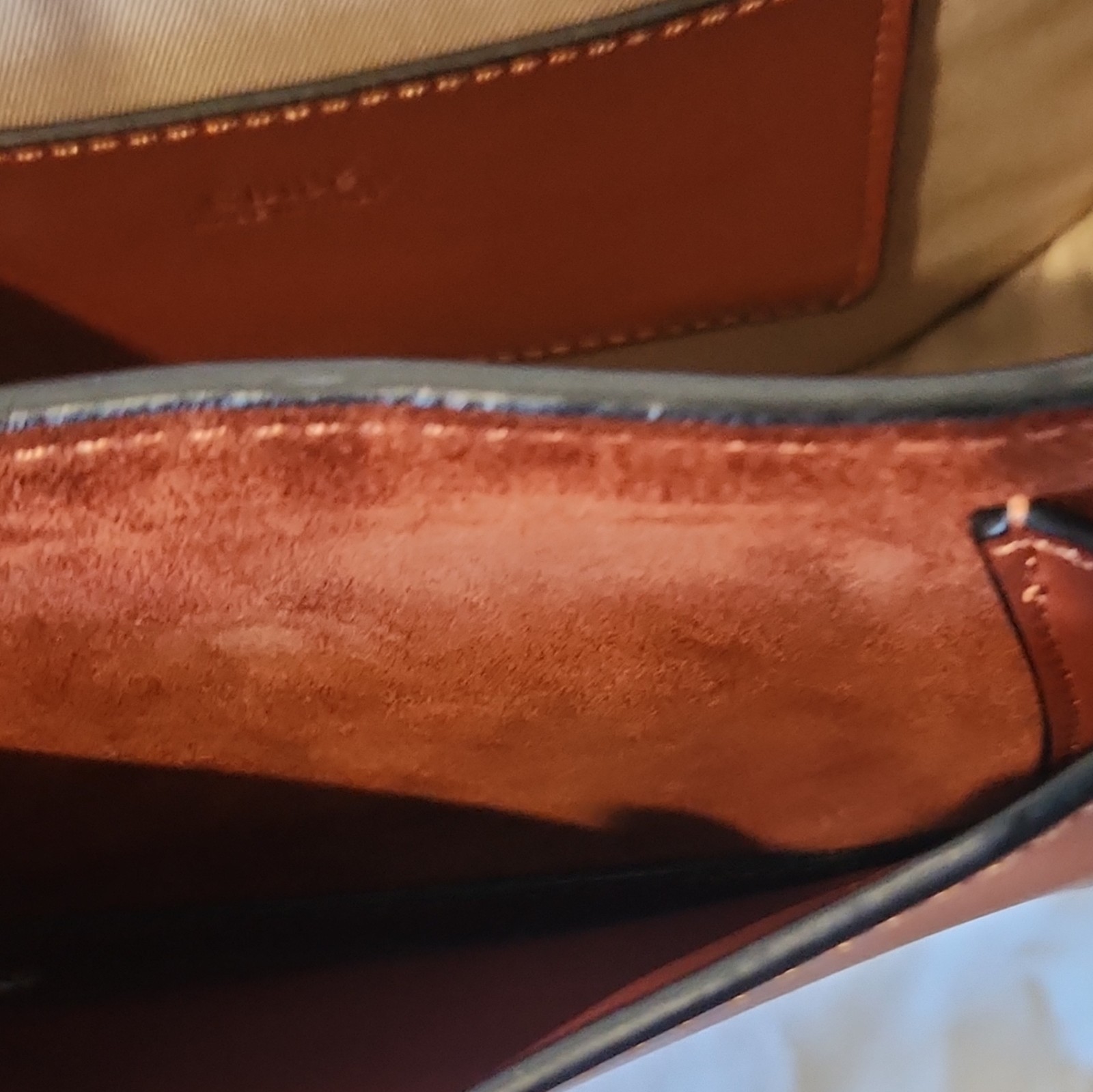Chloé Brown Saddle Crossbody Bag Gold Hardware Flap Detachable Strap