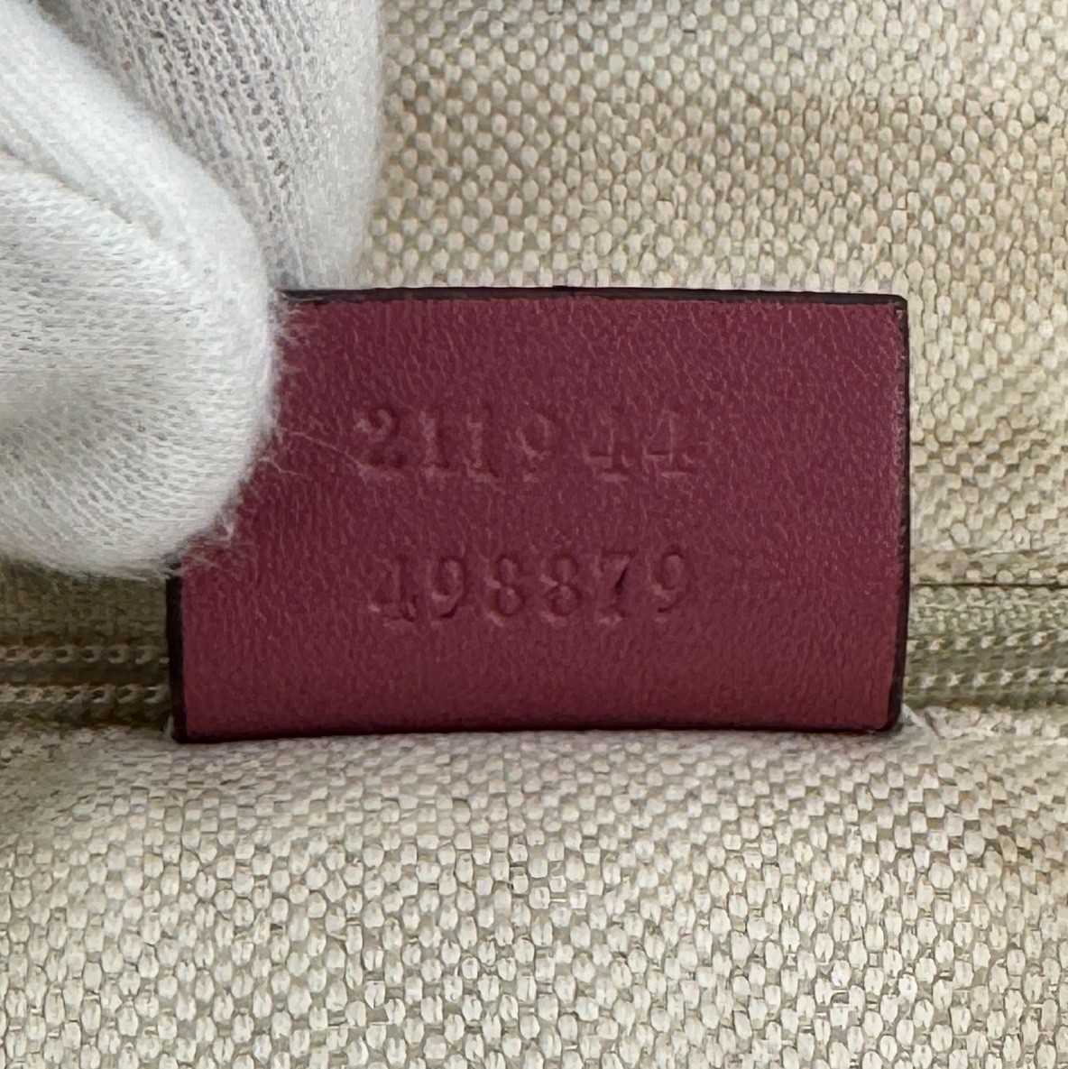 Gucci Shoulder Bag Sukey Leather Shima Pink Authentic 420T0450