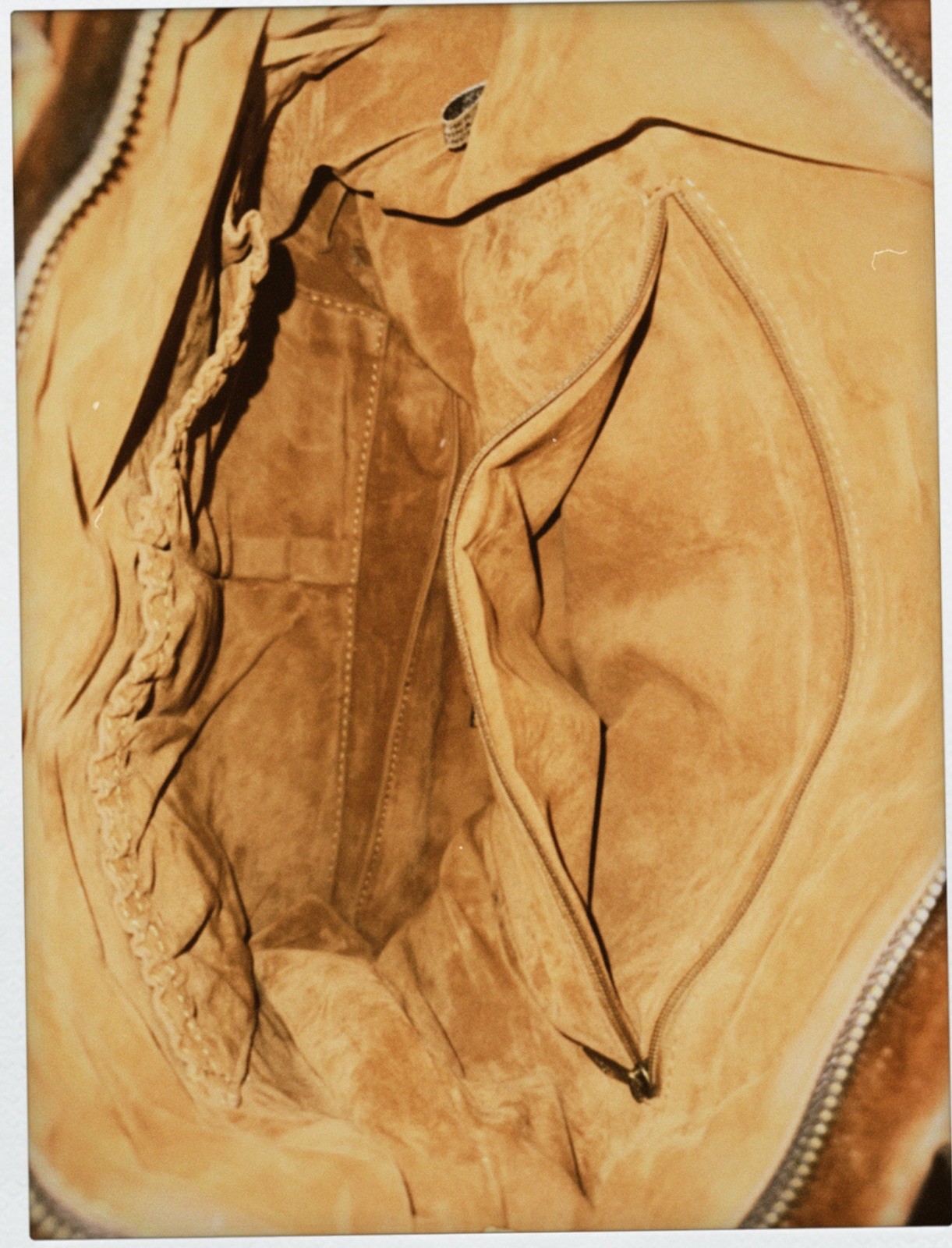 Patricia Nash Large Brown Genuine Leather Tote Shoulder Bag Distressed Boho