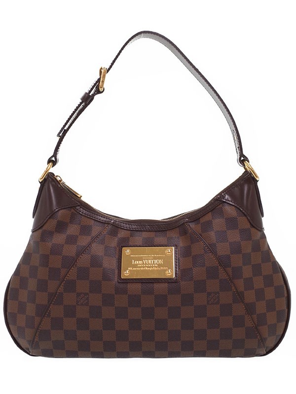 Louis Vuitton Damier Ebene Brown Thames Semi Shoulder Bag