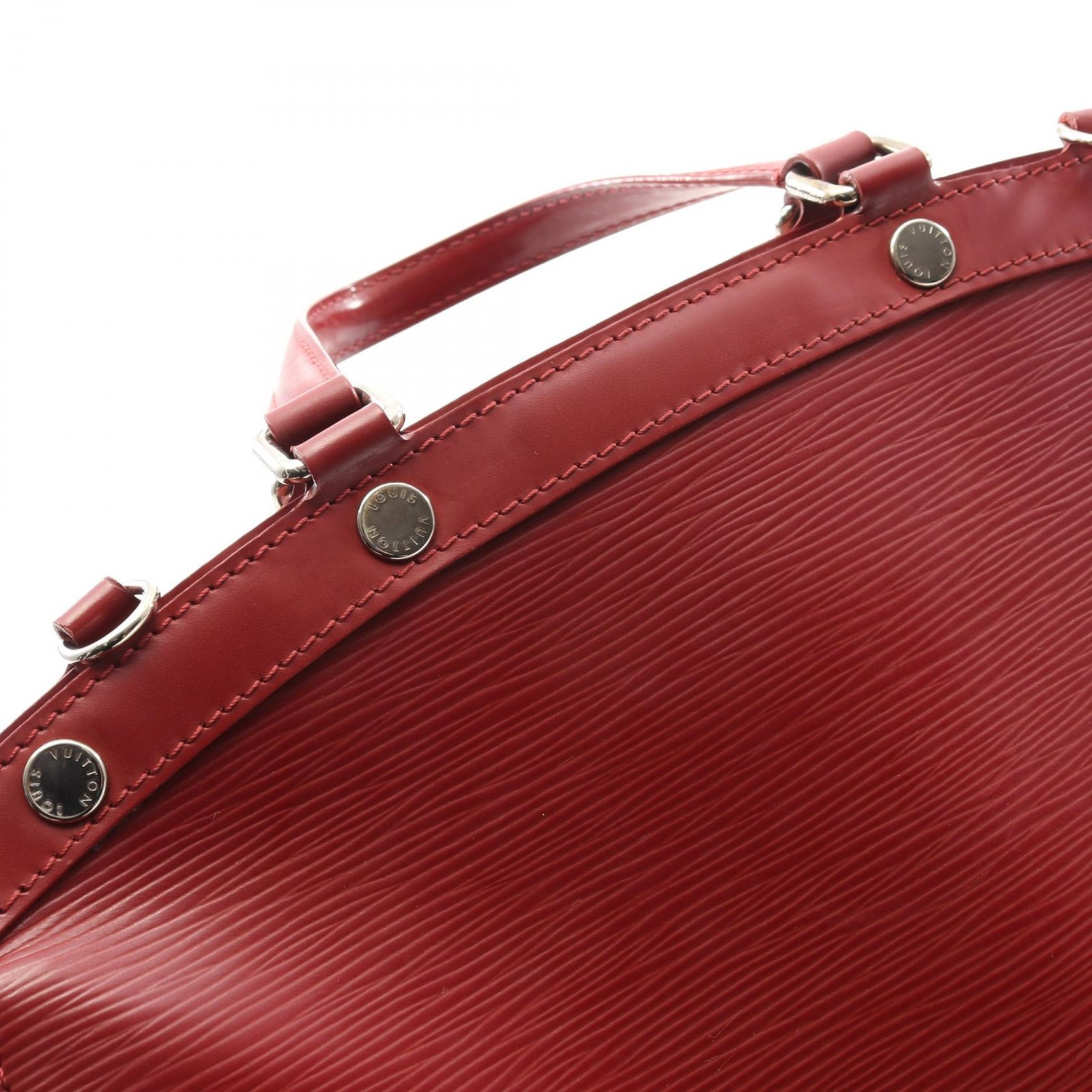 Louis Vuitton Blair Epi Carmine Handbag Leather Red