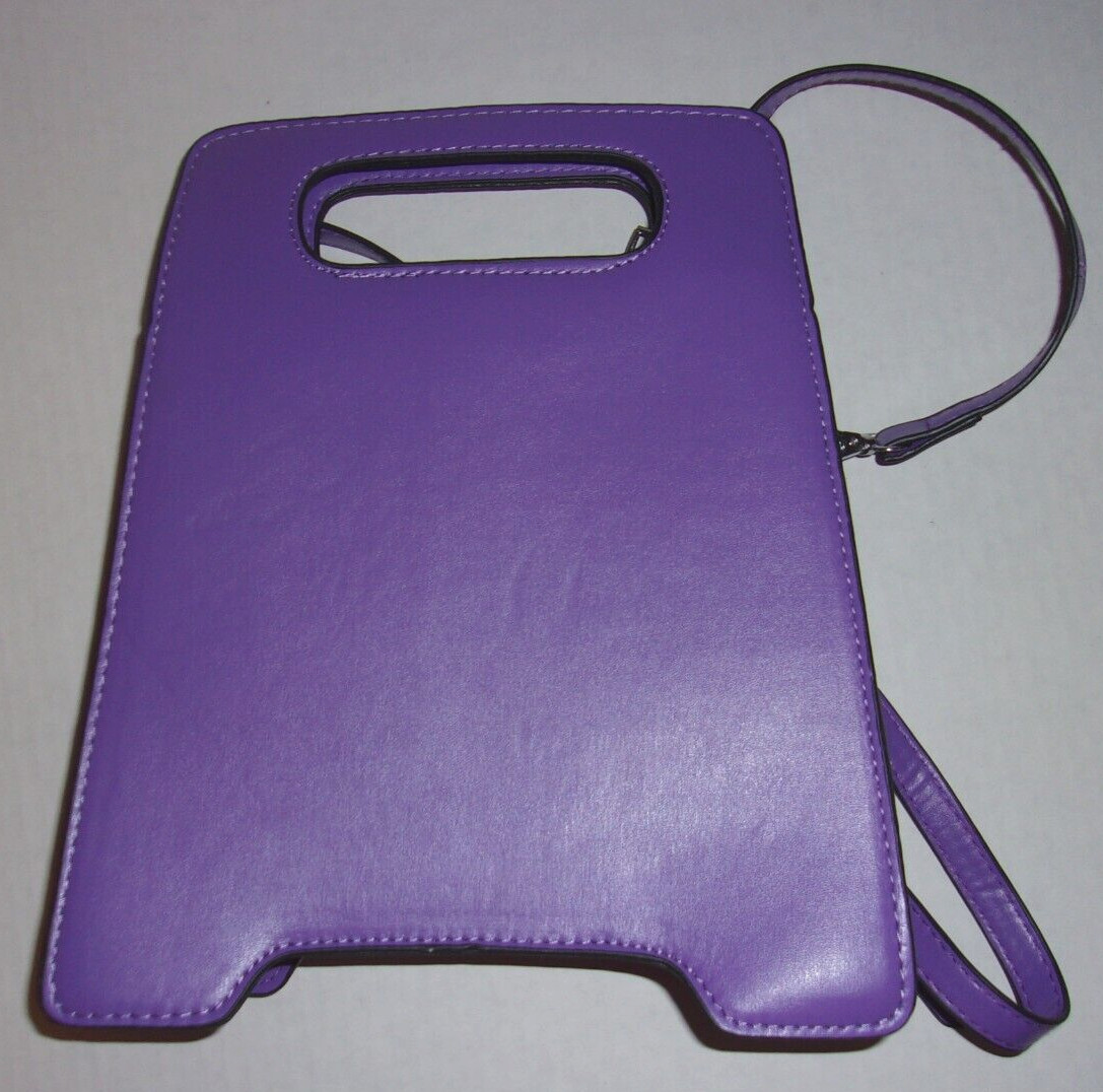 PURPLE CAUTION CATWALK IN PROGRESS FASHION PURSE