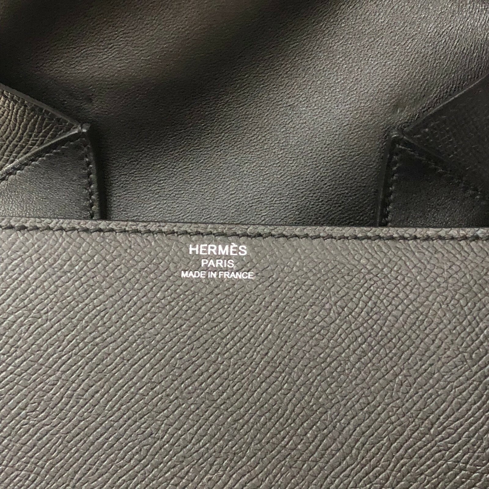Hermes Della Cavalleria Mini Shoulder Bag Leather Noir Black Silver Hardware 99