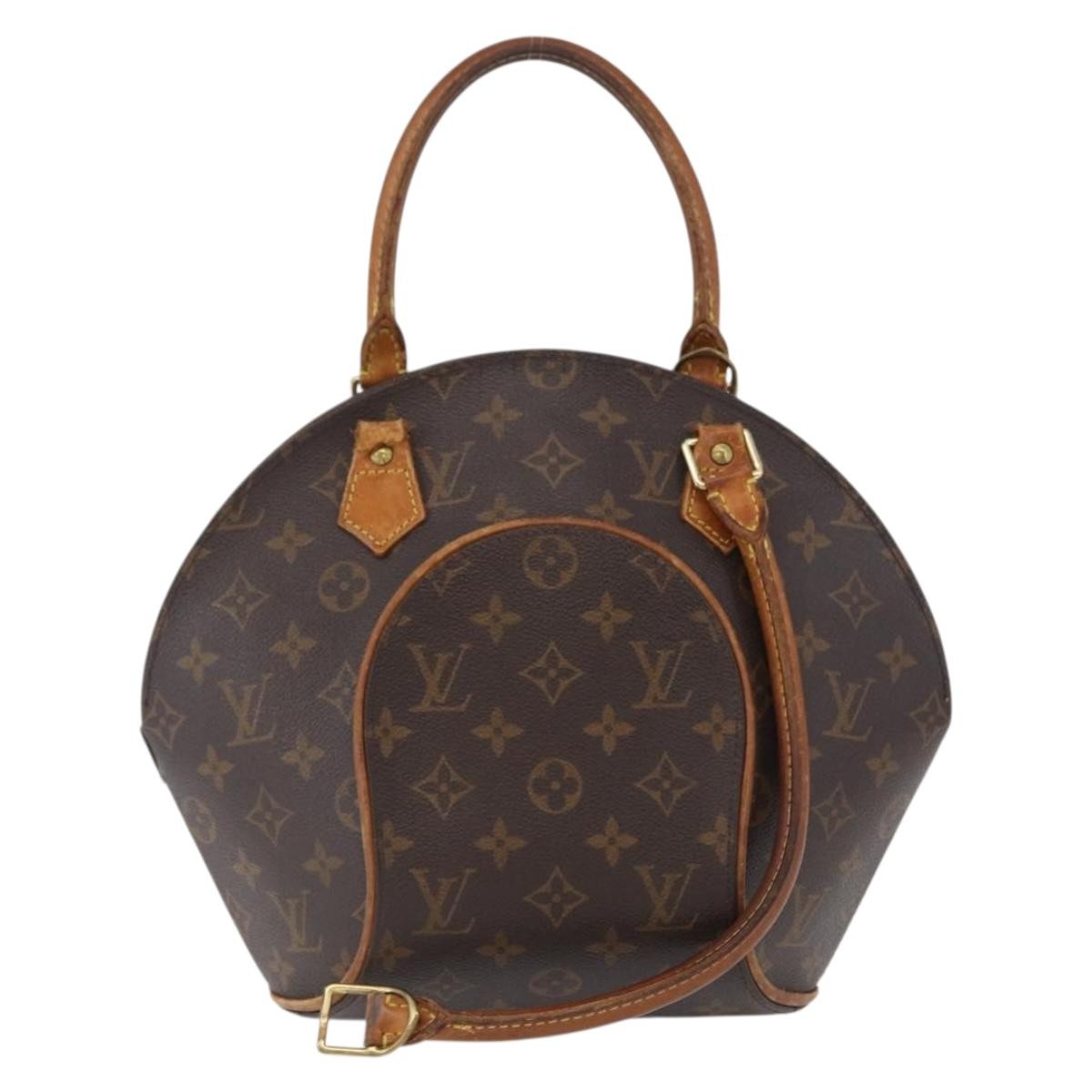 LOUIS VUITTON Monogram Ellipse MM Hand Bag M51126 LV Auth BA10767