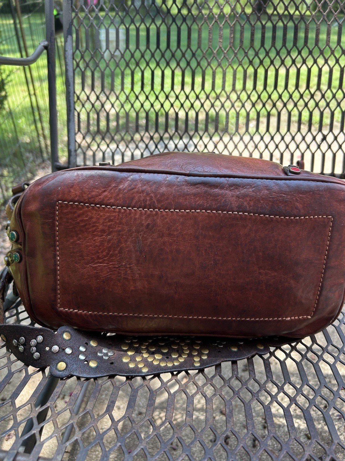 Vintage Studded Campomaggi Handbag