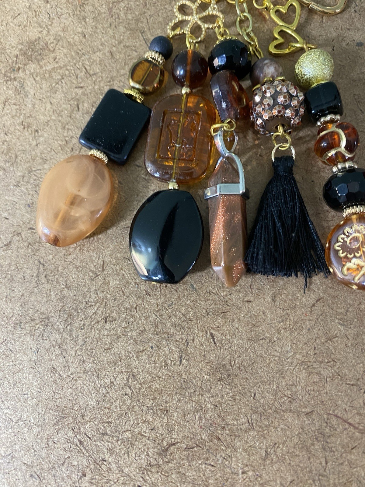 Artisan Beaded Handbag jewelry Purse bag Charm SMALL purse Keychain Original