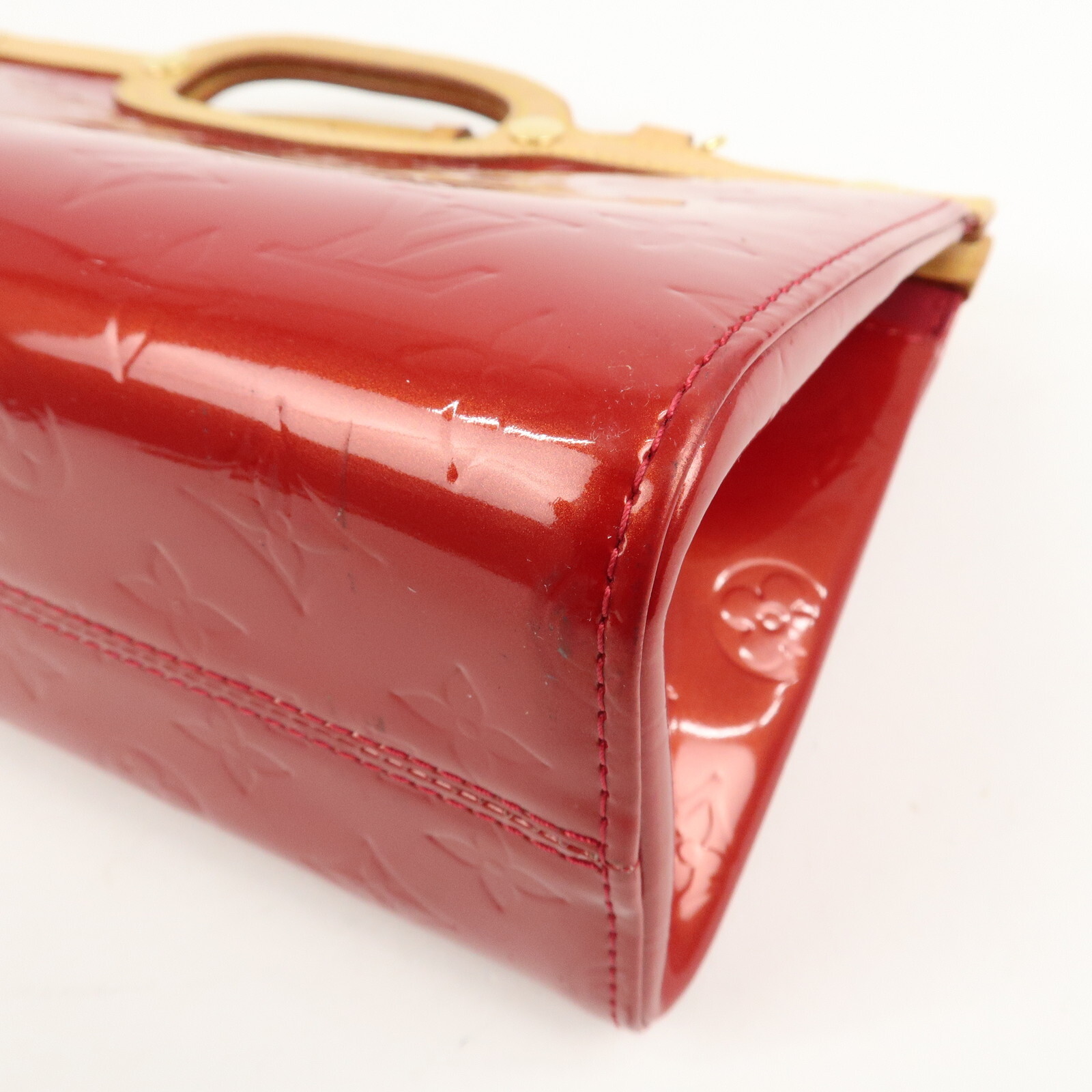 Louis Vuitton Monogram Vernis Roxbury Drive Shoulder Bag M91987 Auth Used
