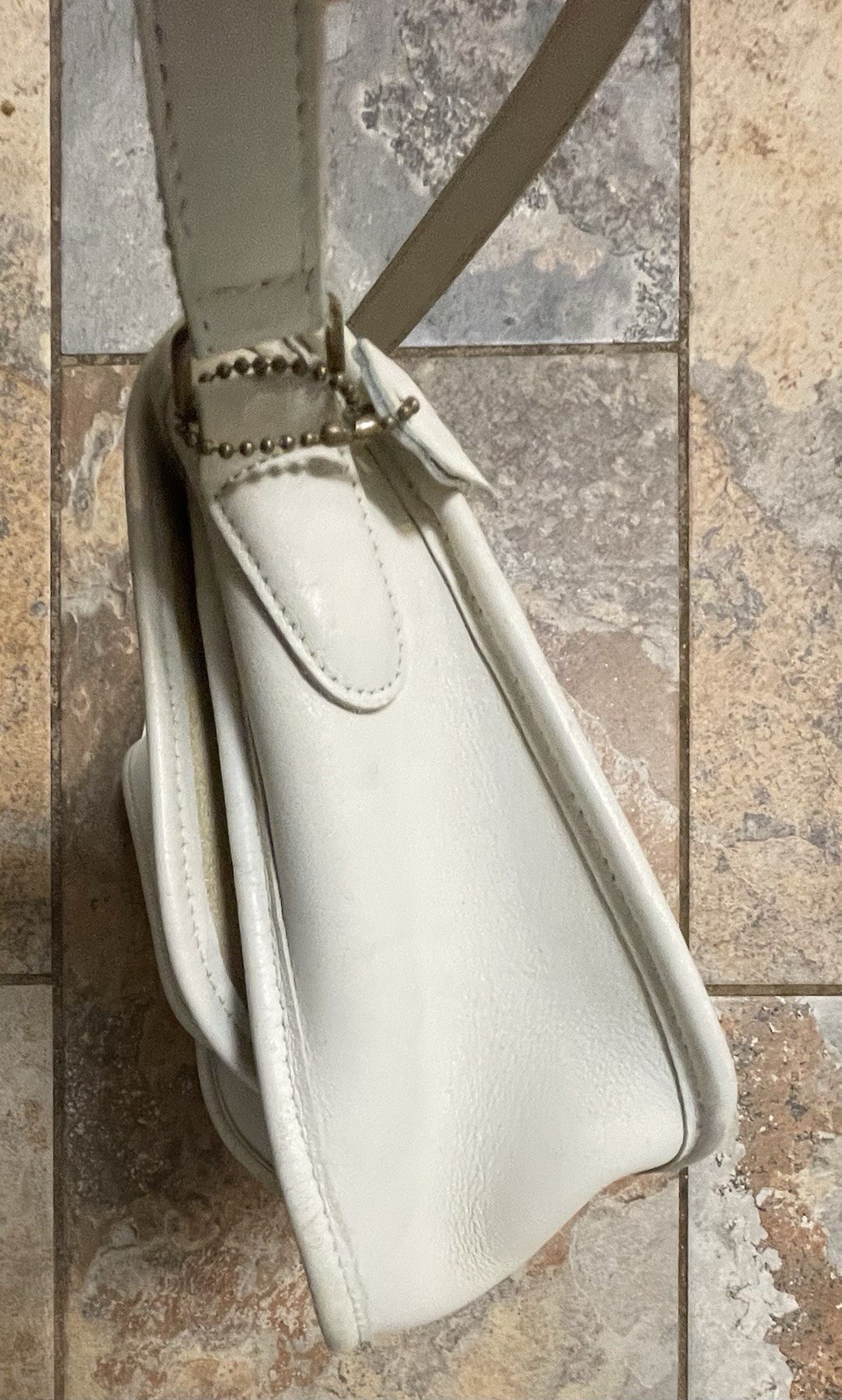 Vintage Coach City Shoulder Bag # 9790 Bone White – READ DESCRIPTION