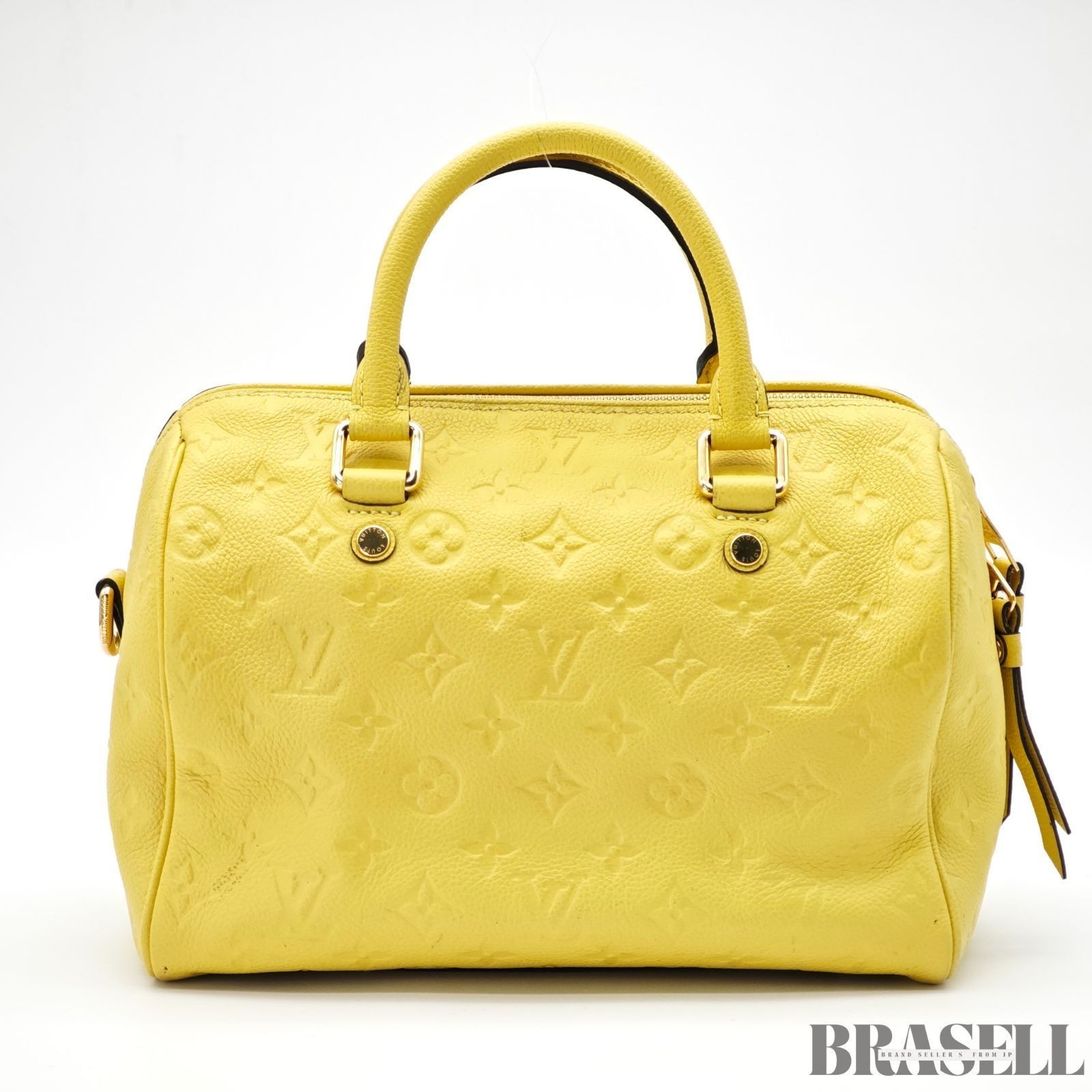 LOUIS VUITTON Speedy 25 Bandoulière M41192 2-Way Handbag Yellow Women’s