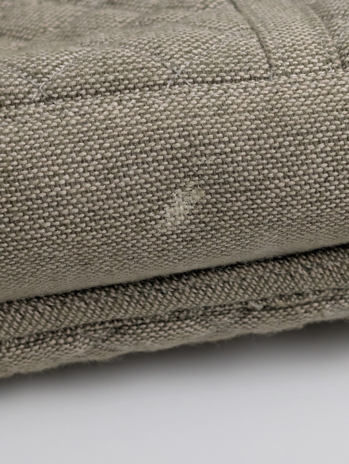 Bella Taylor Quilted Cotton Crossbody Bag Tan Beige Wallet Purse Neutral