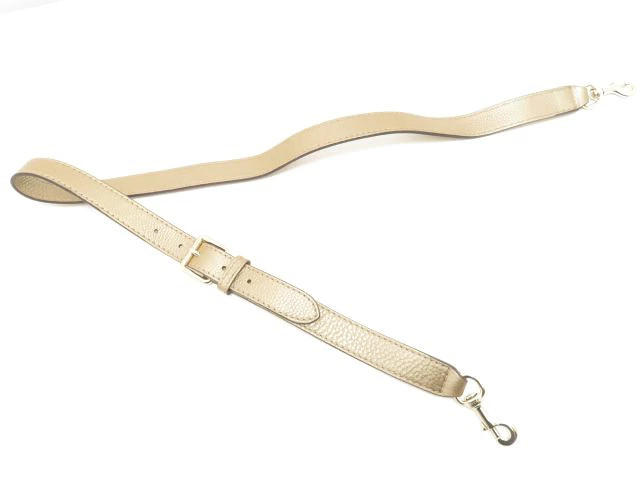 GUCCI Bamboo 2-Way Bag Gold Leather 282300 Shoulder Bag Women’s #DB695