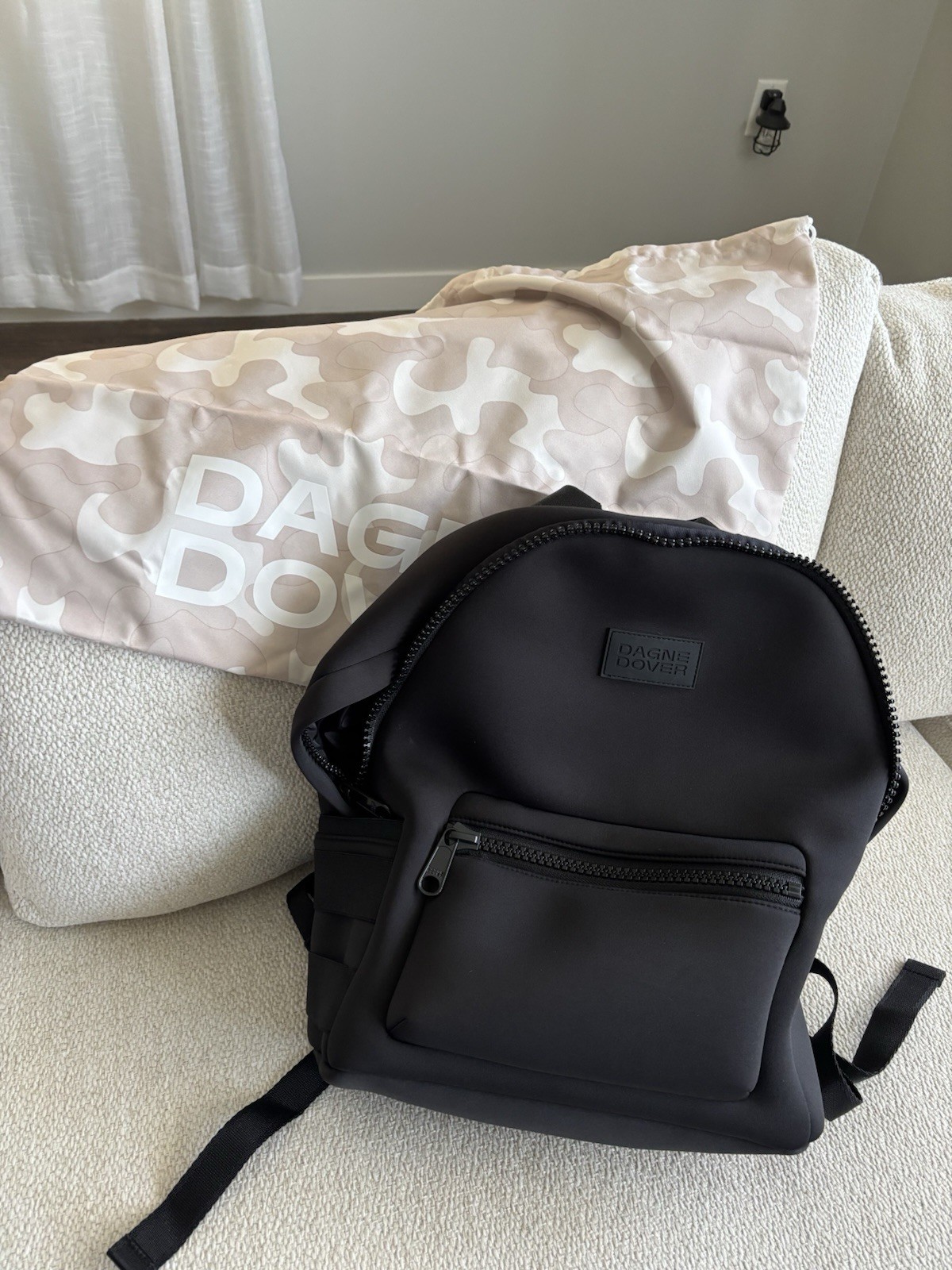 Dagne Dover Dakota Medium Black Backpack