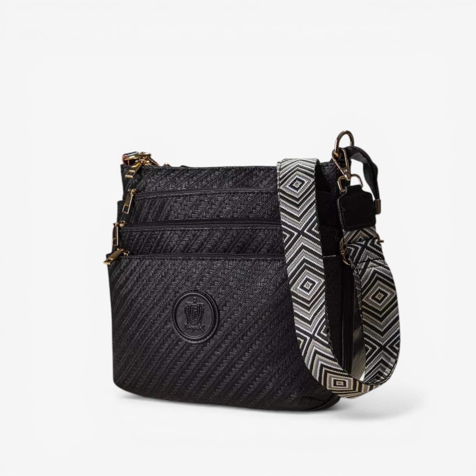 Women’s Multi Pocket Crossbody Bag with Adjustable Strap