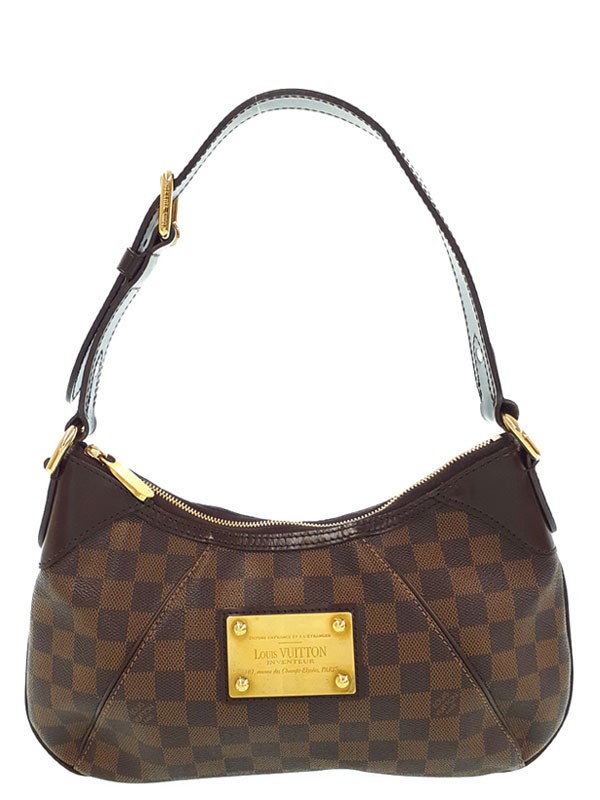Louis Vuitton Damier Ebene Brown Thames Semi Shoulder Bag