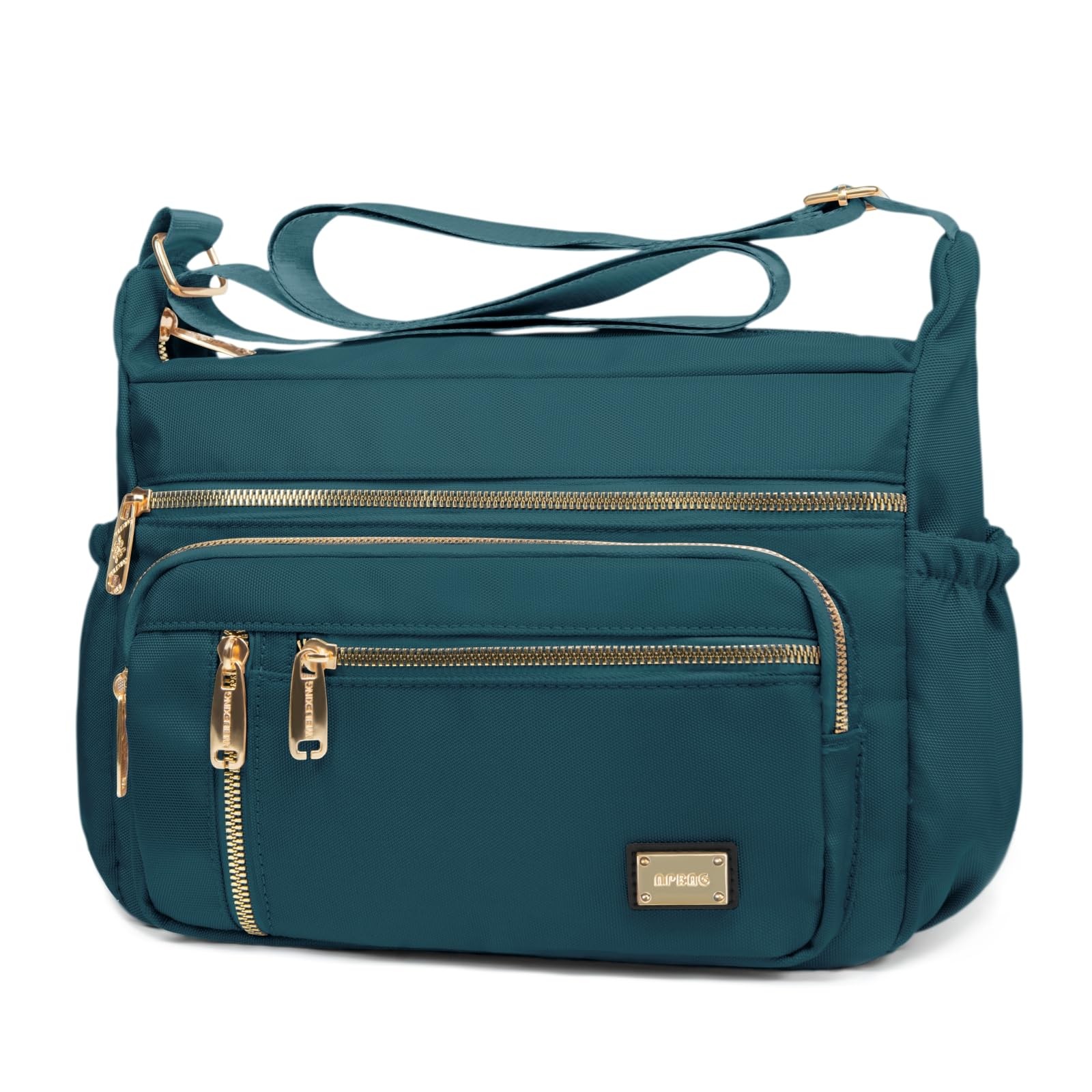 NPBAG Crossbody Bag for Women, Nylon Shoulder Purse Handbag Messenger Bag, Tr…