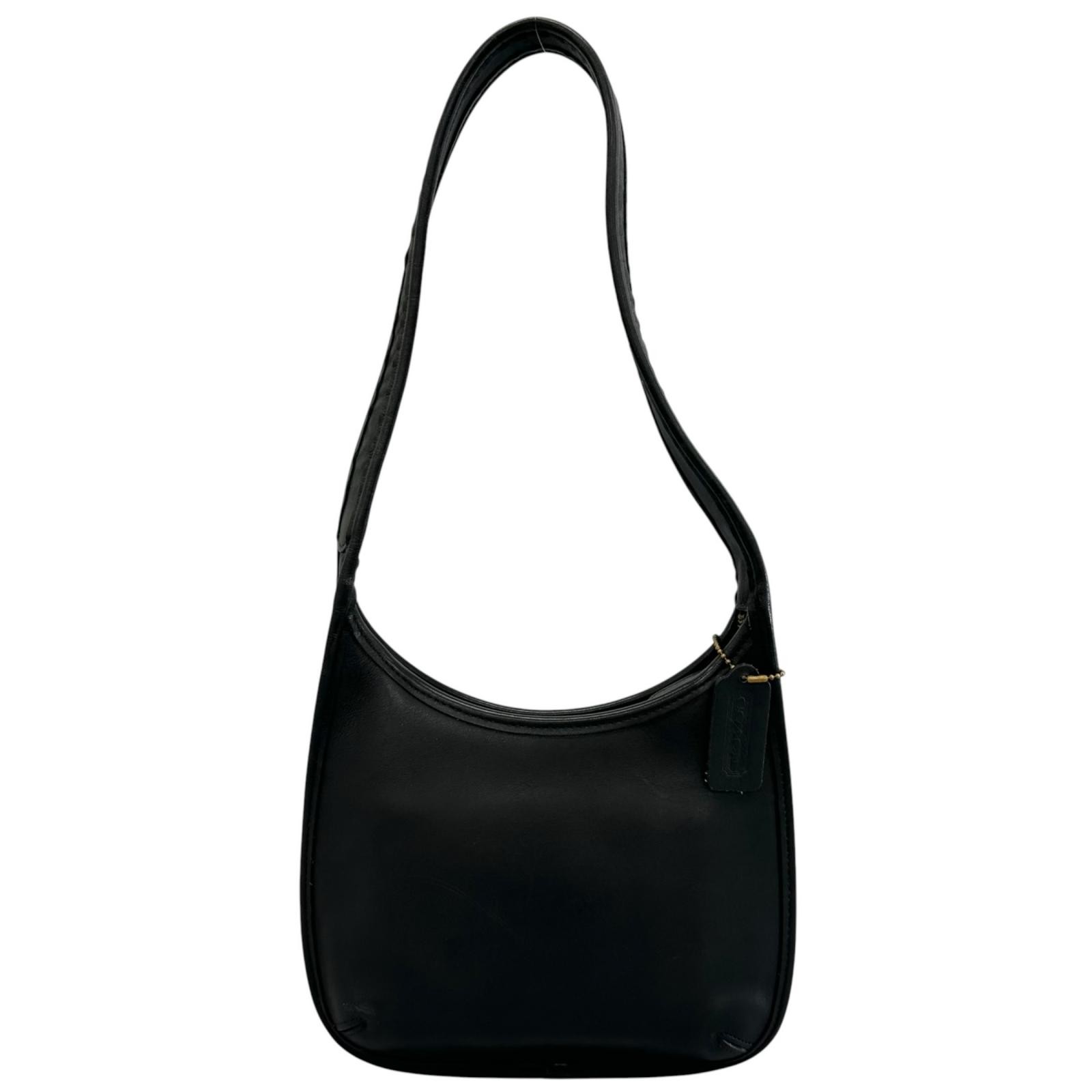 COACH Old Coach Ergo 9020 Handbag black Women one belt【used】