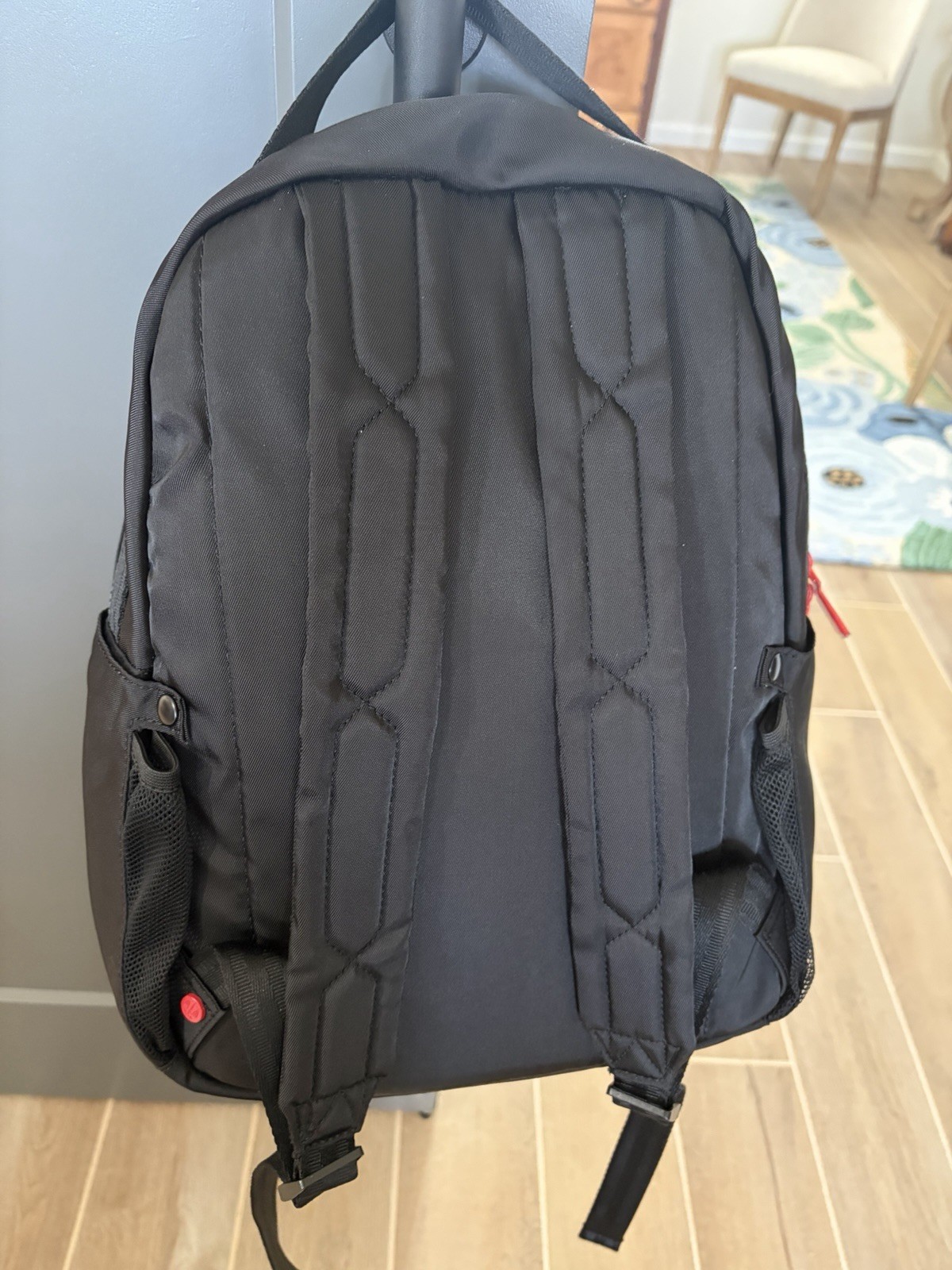 Hunter logo Wander black & red Backpack book bag laptop bag NWOT