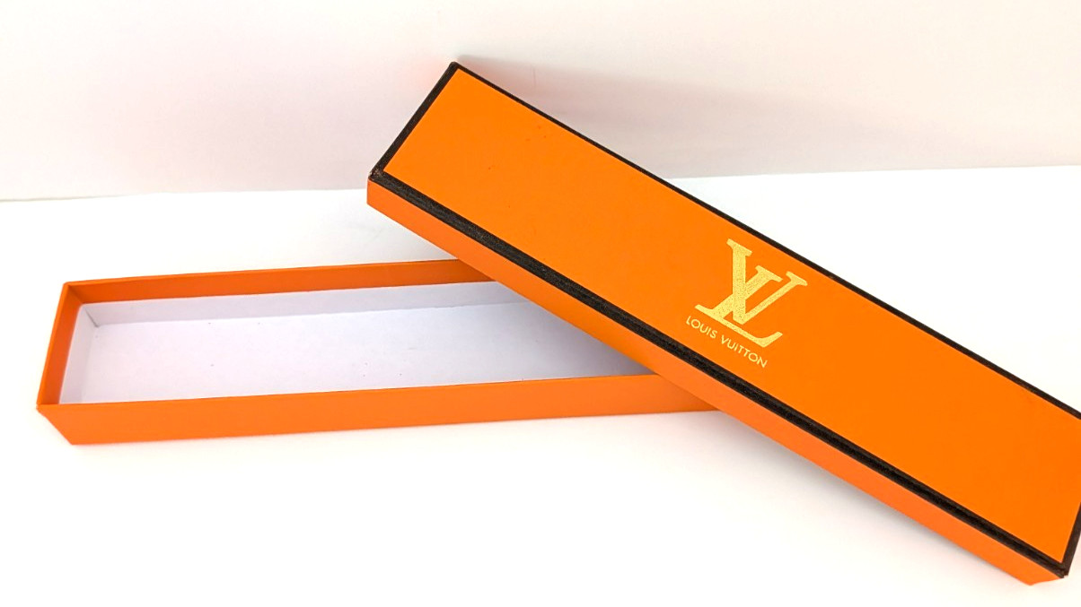 LOUIS VUITTON EMPTY STORAGE BOX – 10 x 2 x 1.25 – EXCELLENT