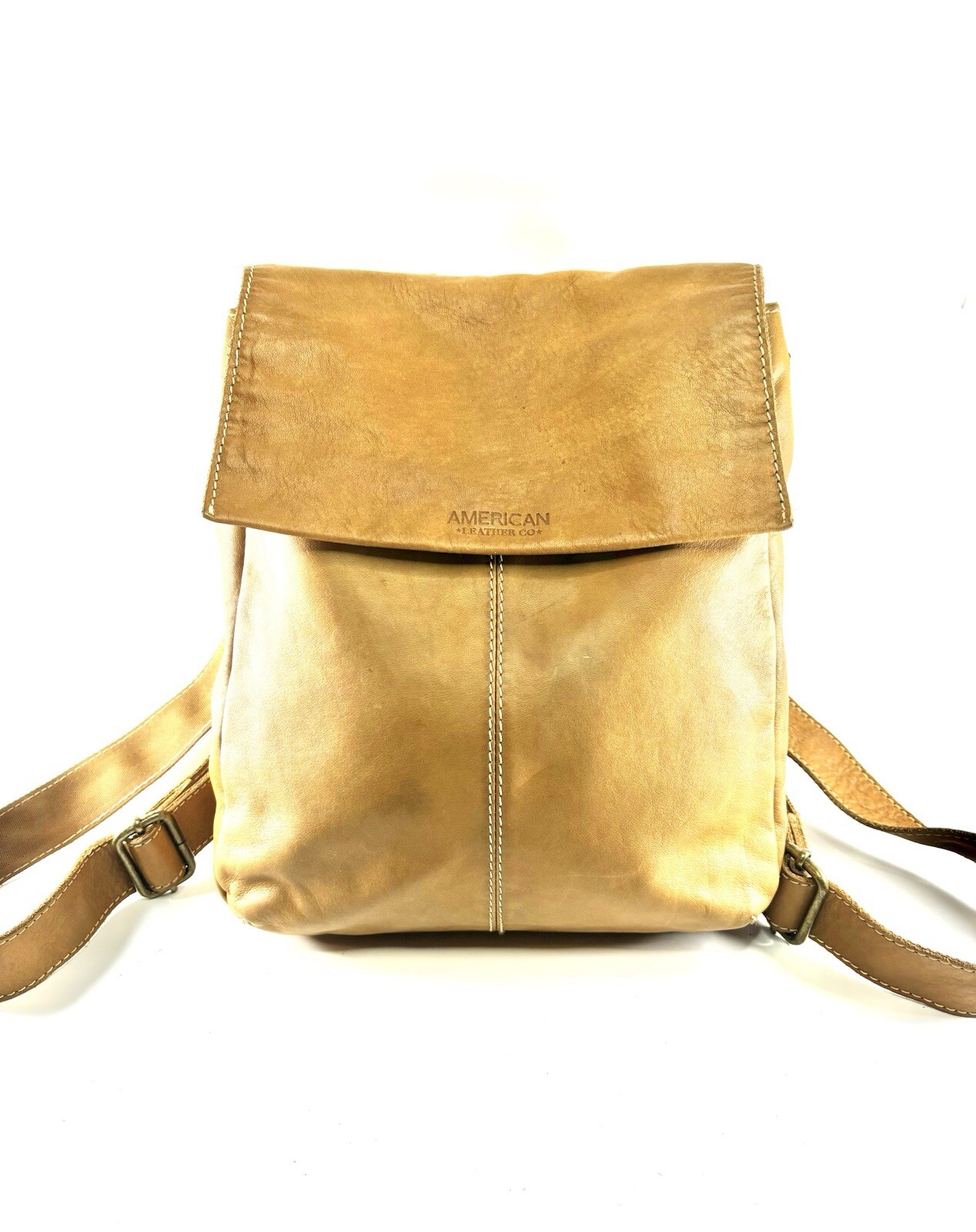 American Leather Co Cleveland Handbag Backpack Adjustable Straps