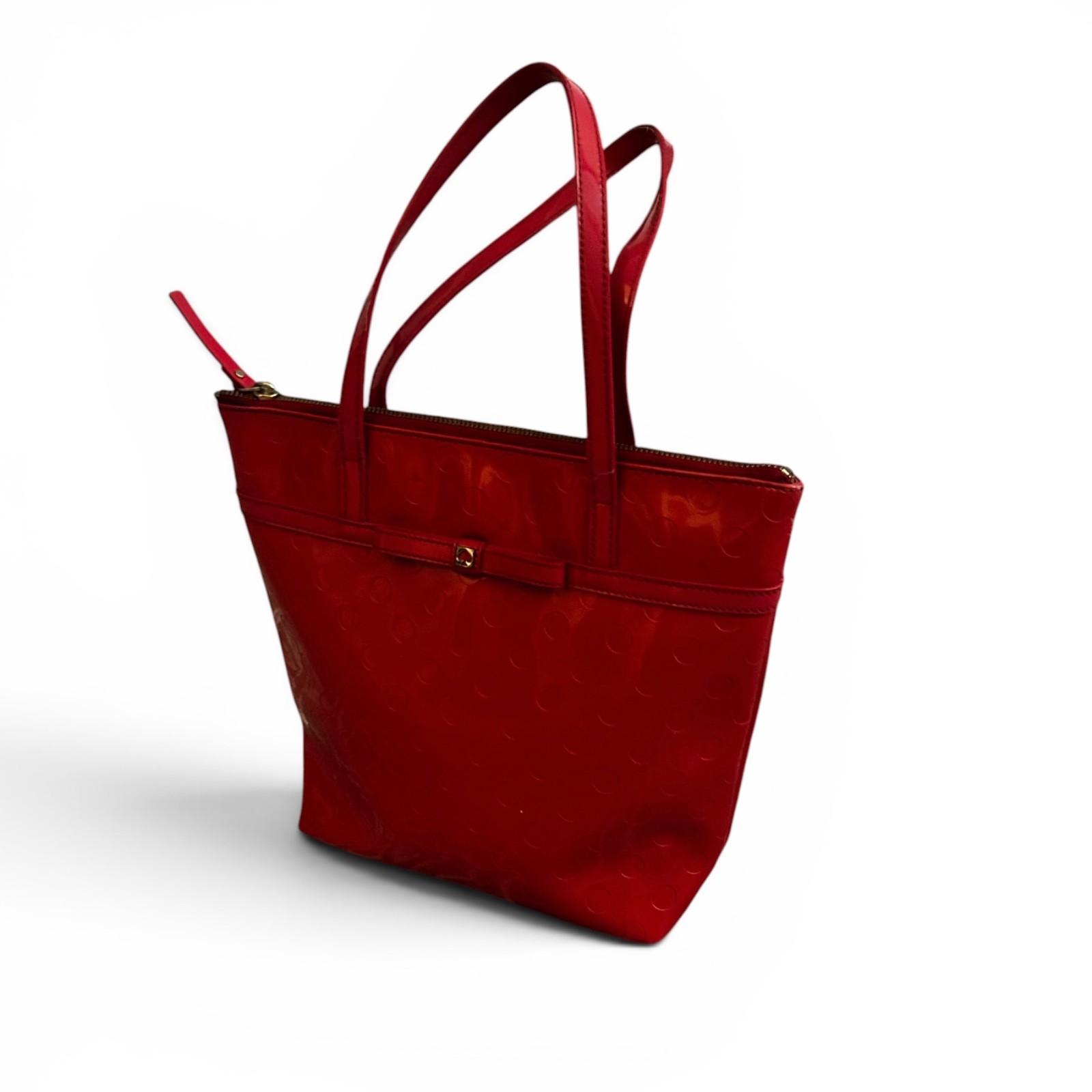Kate Spade New York Camellia Street Jeralyn Tote color Chili Red