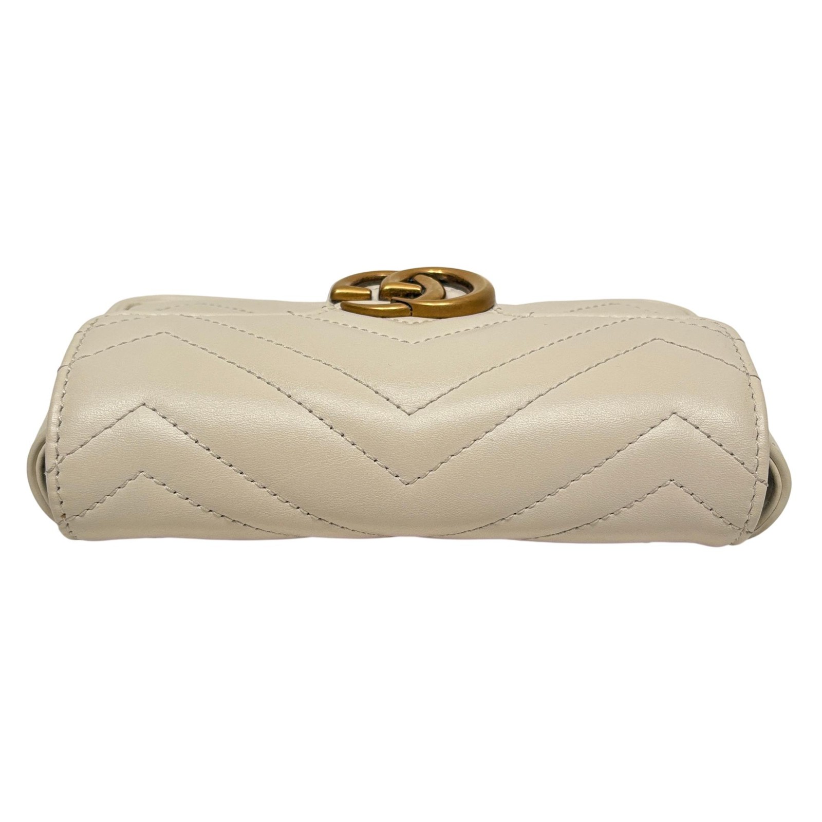 Gucci 476433 GG Marmont Matelassé Super Mini Bag – 6.75″ x 4″ x 1.75″ – 6739