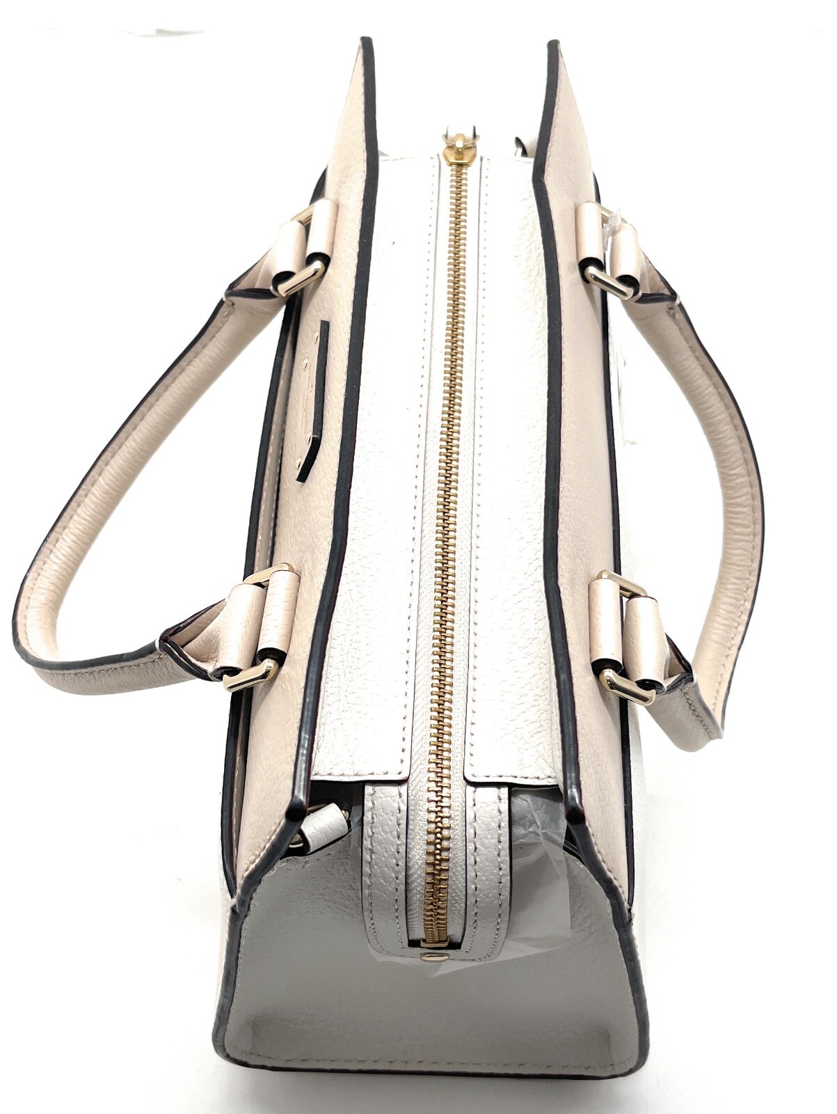 Kate Spade Grove Street Small Caley Satchel Cement & Beige MSRP $329