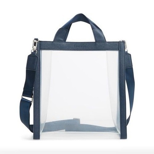 Truffle Clarity Tote in Navy – Rare/Discontinued – New in Package