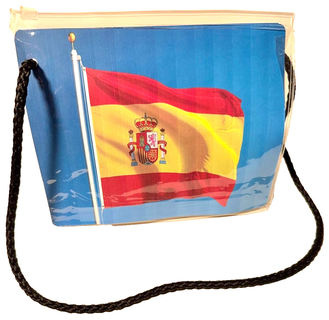“FLAG OF SPAIN” Fun Handbag! PERSONALIZE BACK w/Photos, Images, Text, ANYTHING!