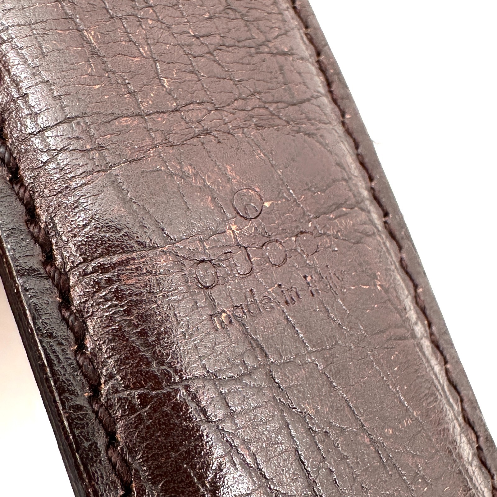 GUCCI PVC Leather Crossbody Shoulder Bag