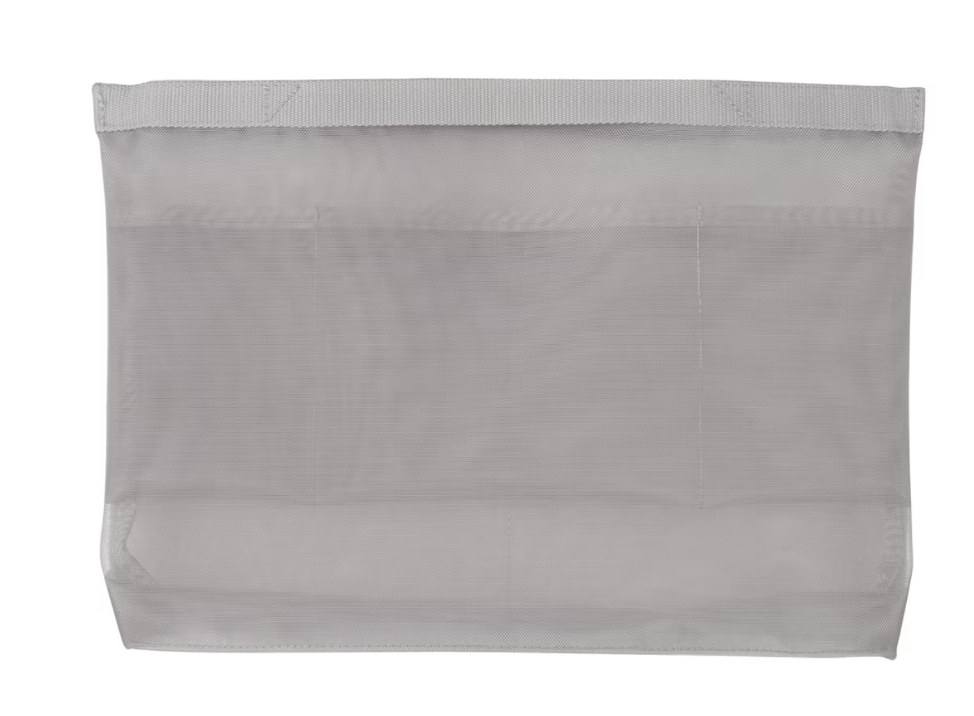 Muji Nylon Mesh Bag Organizer gray Bag-in-Bay A4 37cm✖️25cm✖️3cm from Japan
