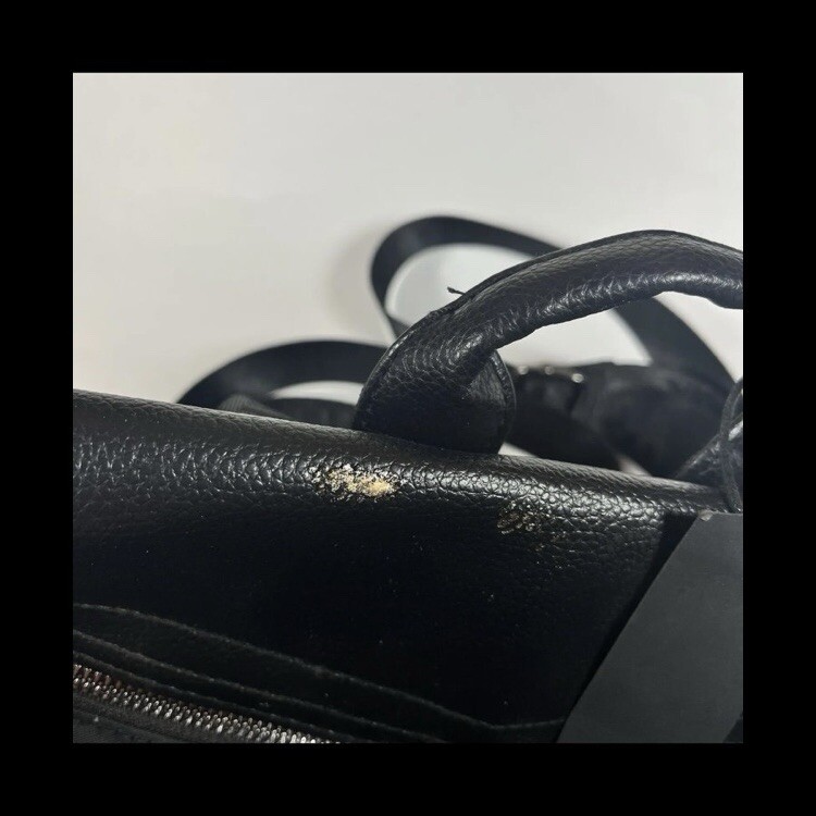 Botkier Trigger Mini Backpack Black Purse Bag New York Zippers Polyester Tags