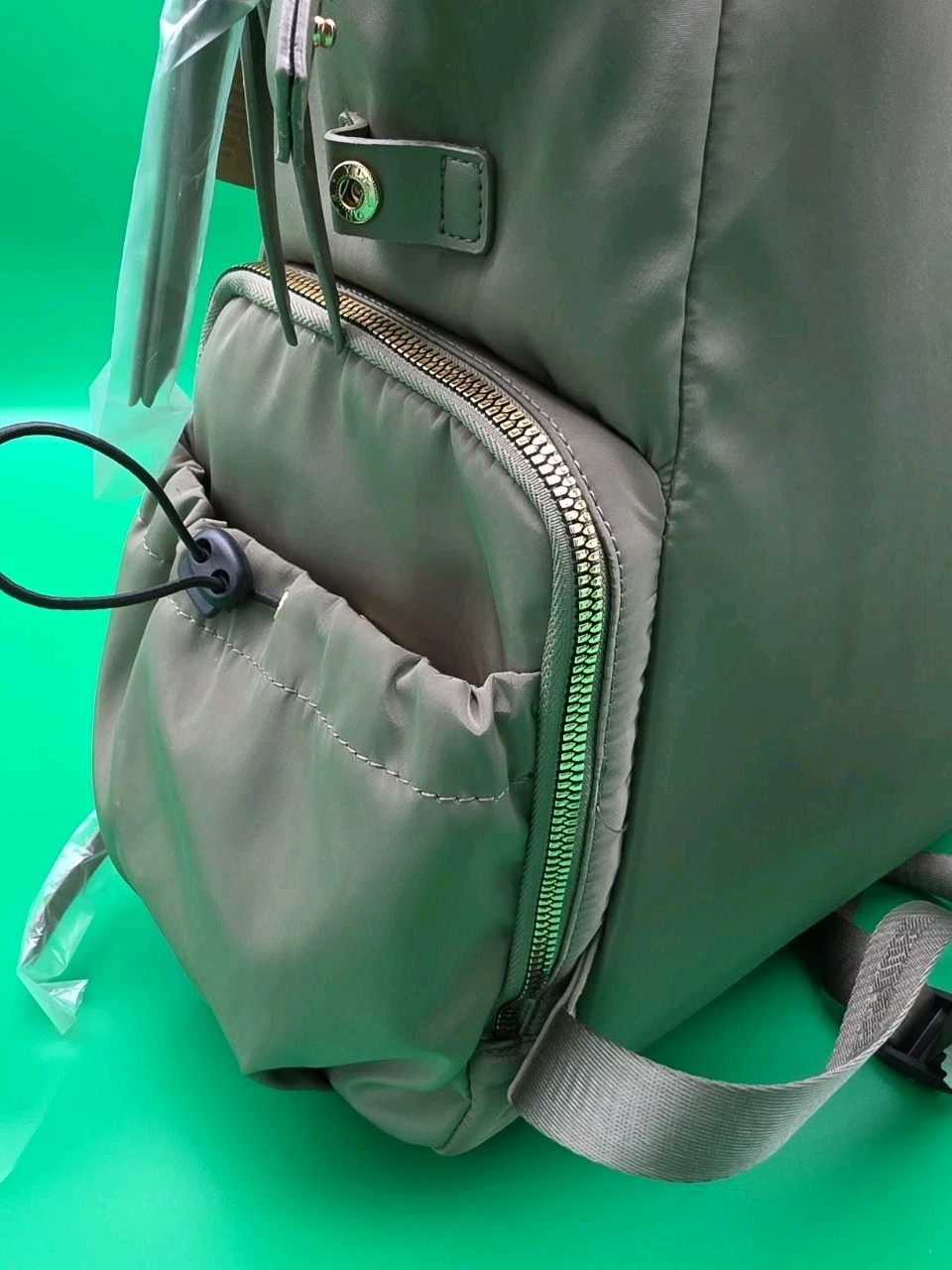Steve Madden Baby Bag Olive Green Backpack Model DD382315 NEW