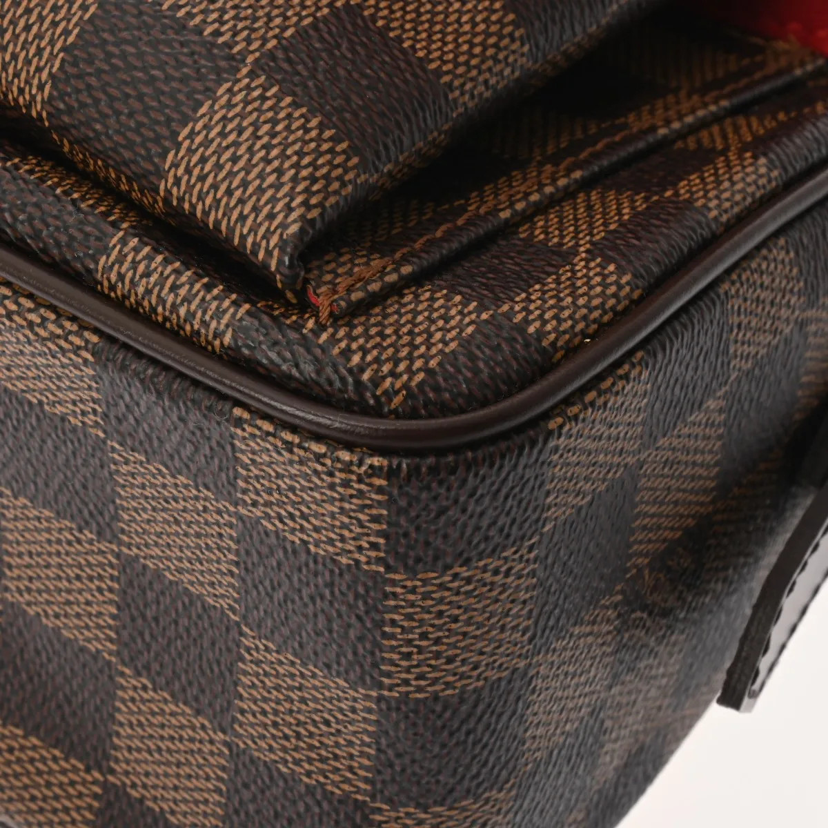 Louis Vuitton GM N60006 Shoulder Bag Damier Canvas Ebene #WB2716