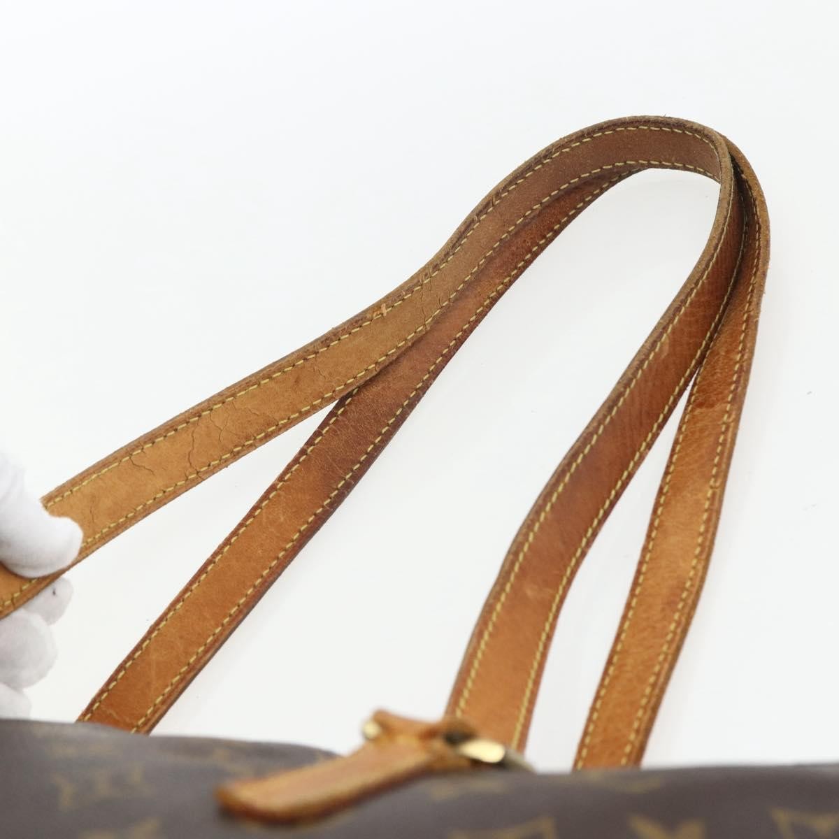 LOUIS VUITTON Monogram Cabas Mezzo Tote Bag M51151 LV Auth bs32250