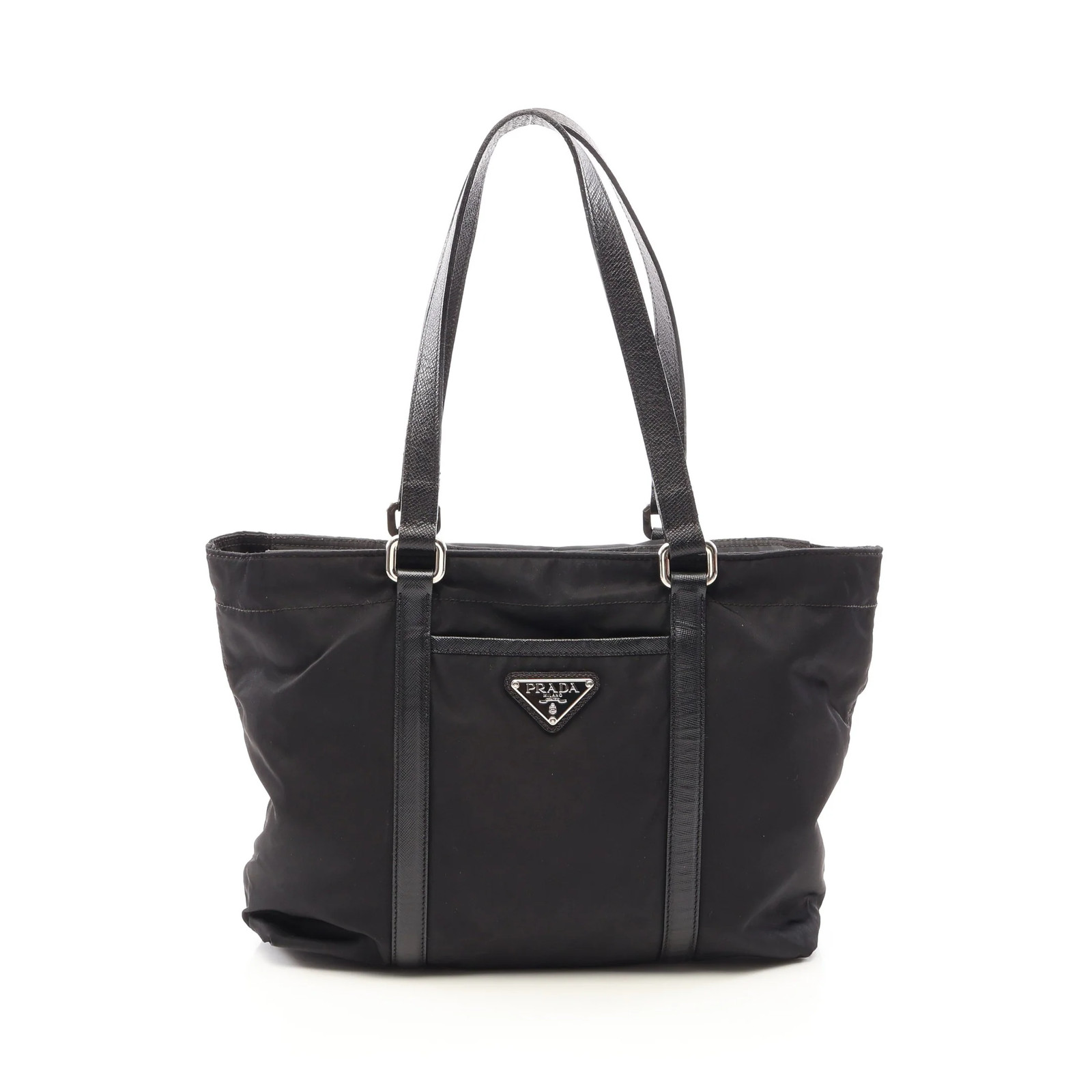 Prada Tote Bag Black Leather #RCB14032