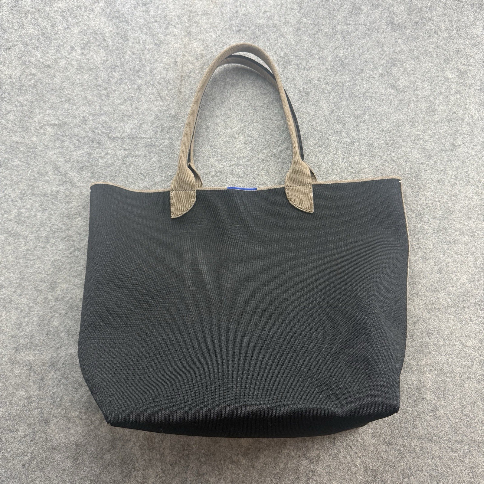 ROTHY’S The Lightweight Tote Bag Black Portobello Standard Knit