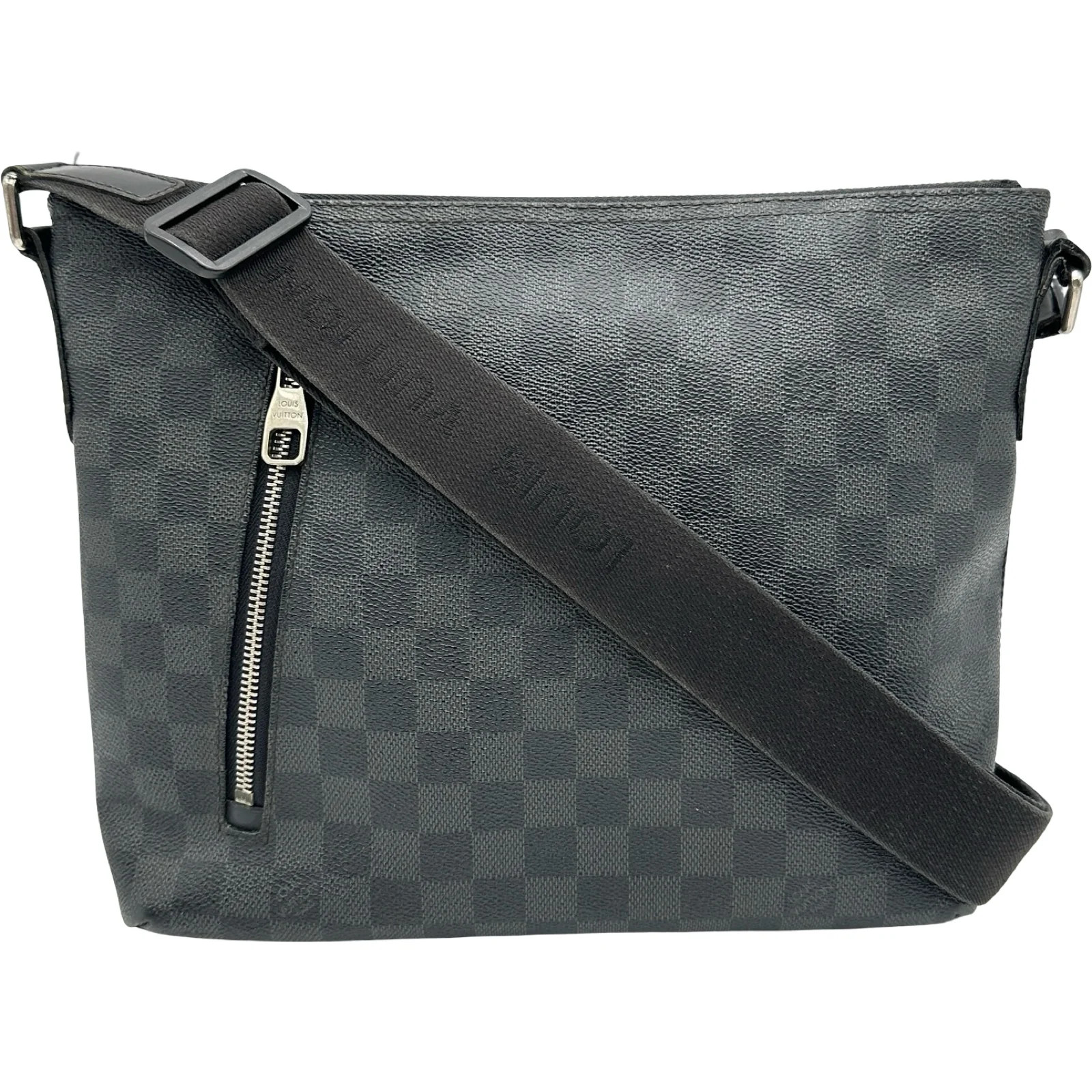 LOUIS VUITTON Mick PM Black Damier Shoulder Bag N41211 #OKB8374