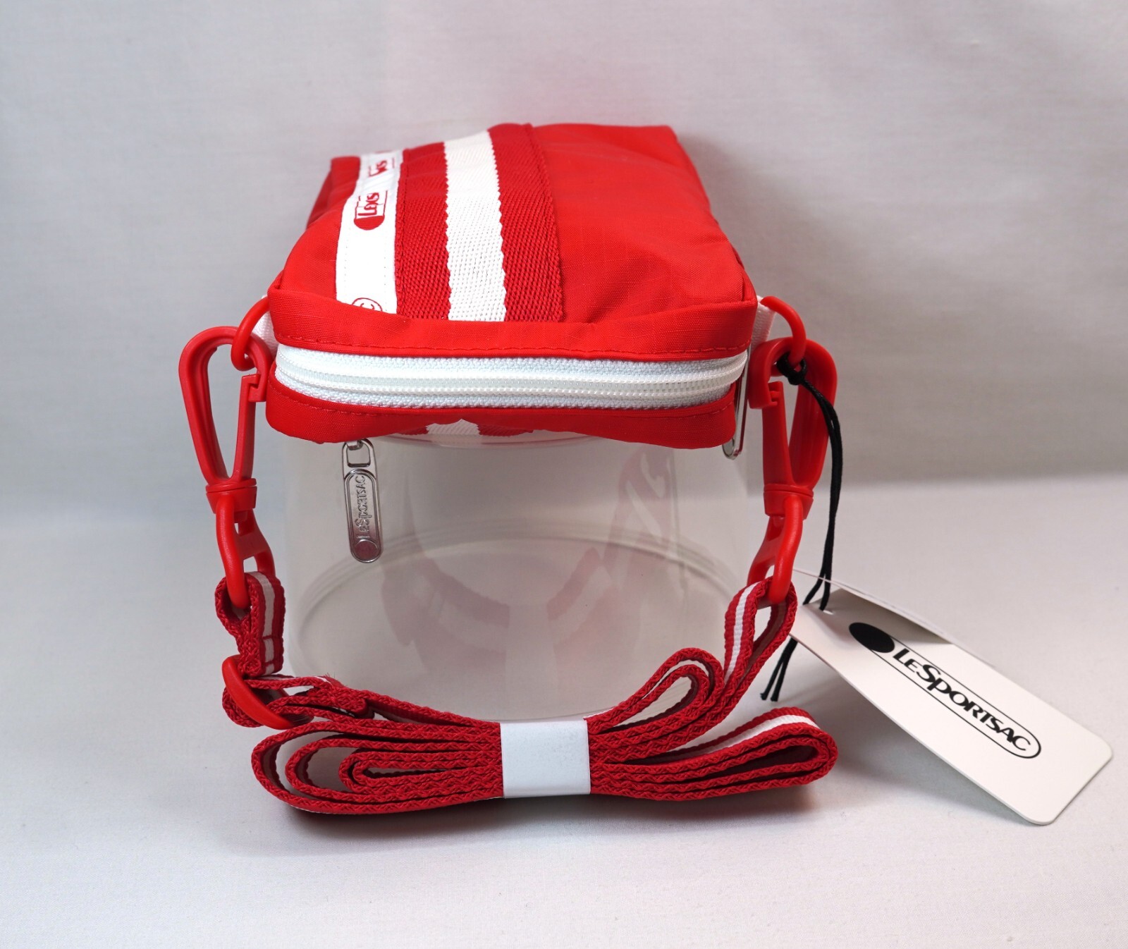 NWT LeSportsac MINI WEB CROSSBODY Cell Phone Bag “Spectator Rouge Red” STK#E
