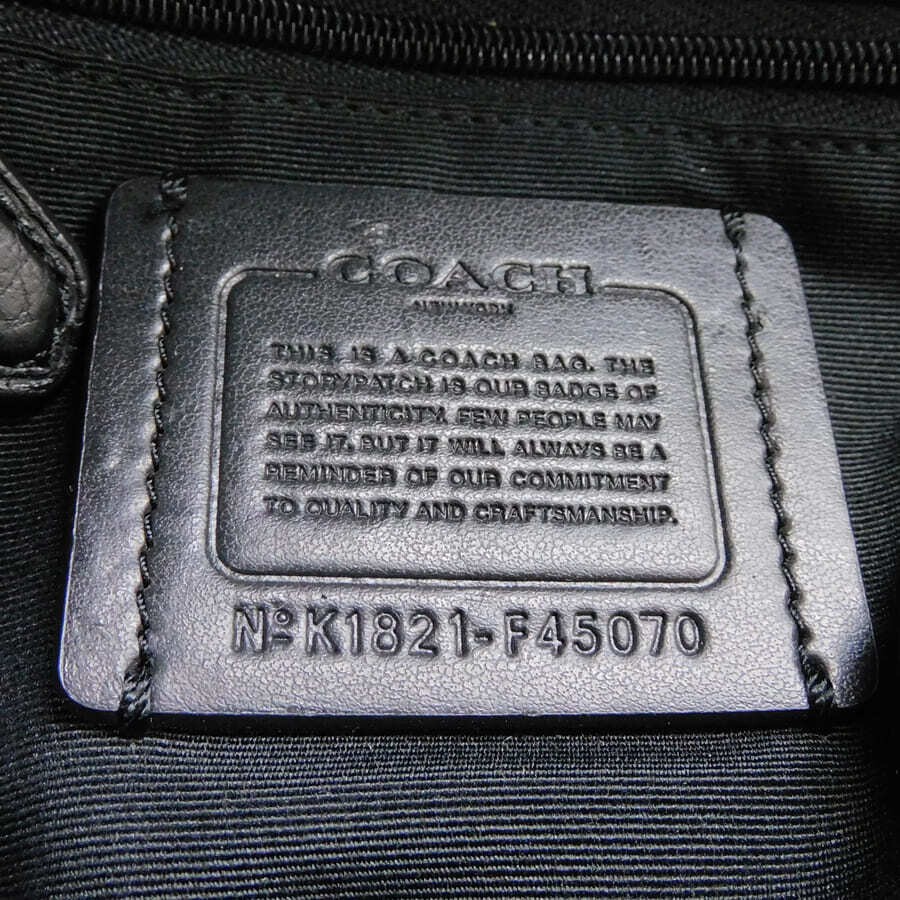 COACH Backpack Charlie Studded F45070 Black Authentic From Japan