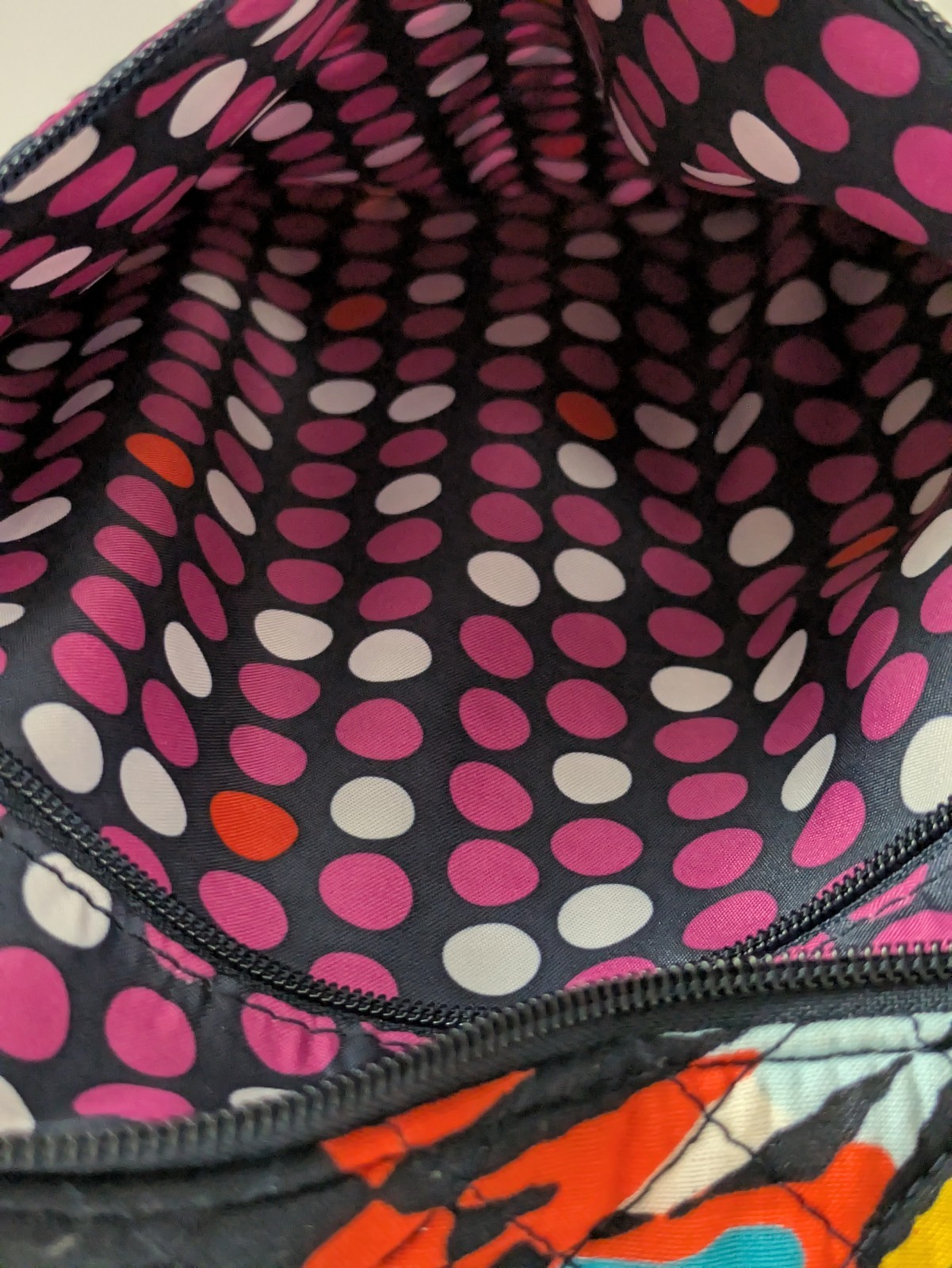 Vera Bradley Large Zip Hipster Butterfly Flutter NWOT