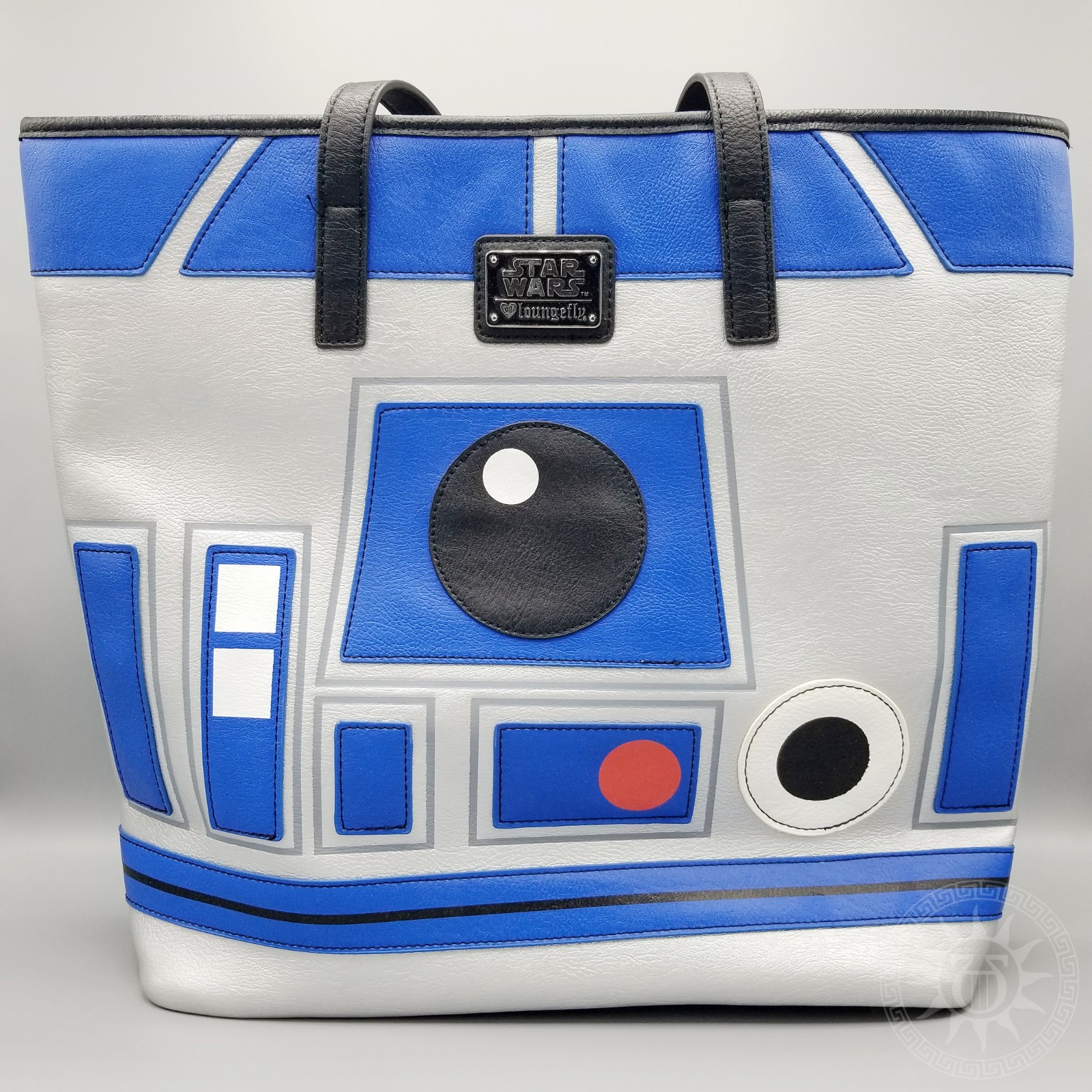 Loungefly Star Wars R2-D2 & BB-8 Double-Sided Faux Leather Tote Bag NEW w/o Tags